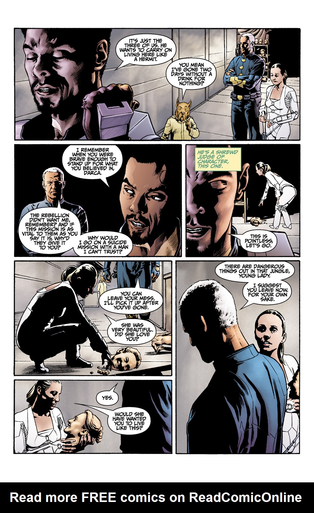 Read online Star Wars: Rebellion comic -  Issue #7 - 12