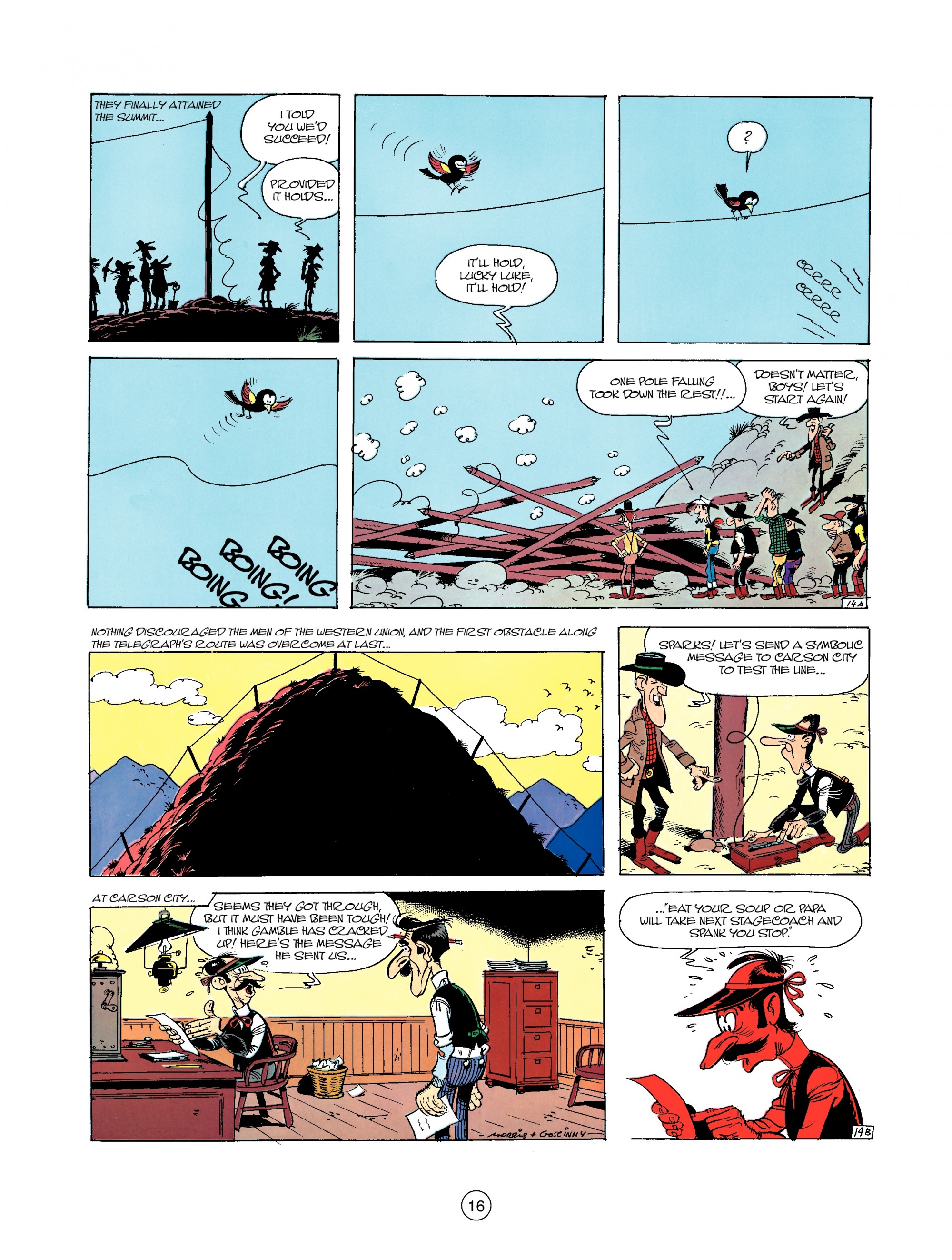 Read online A Lucky Luke Adventure comic -  Issue #35 - 16