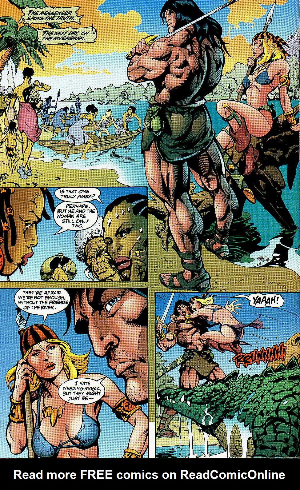 Read online Conan the Barbarian: River of Blood comic -  Issue #2 - 21