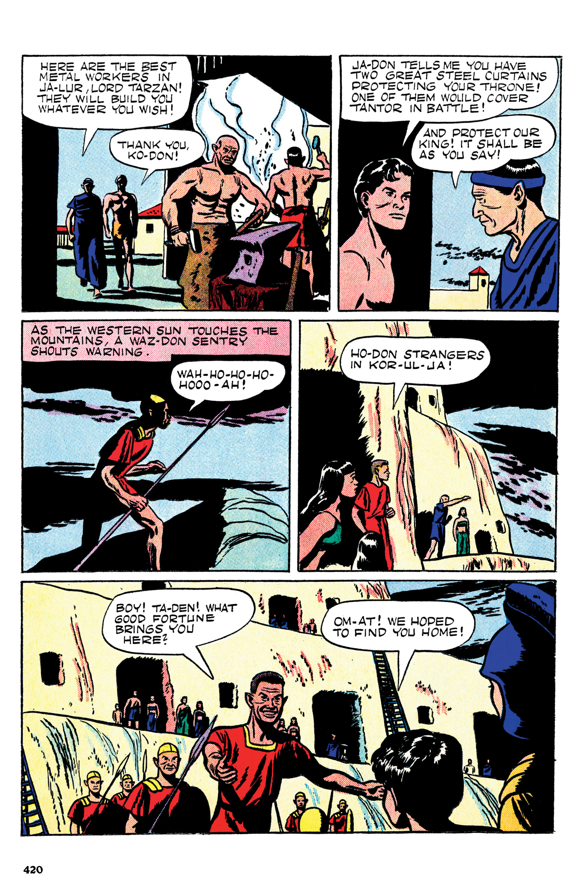 Read online Edgar Rice Burroughs Tarzan: The Jesse Marsh Years Omnibus comic -  Issue # TPB (Part 5) - 22