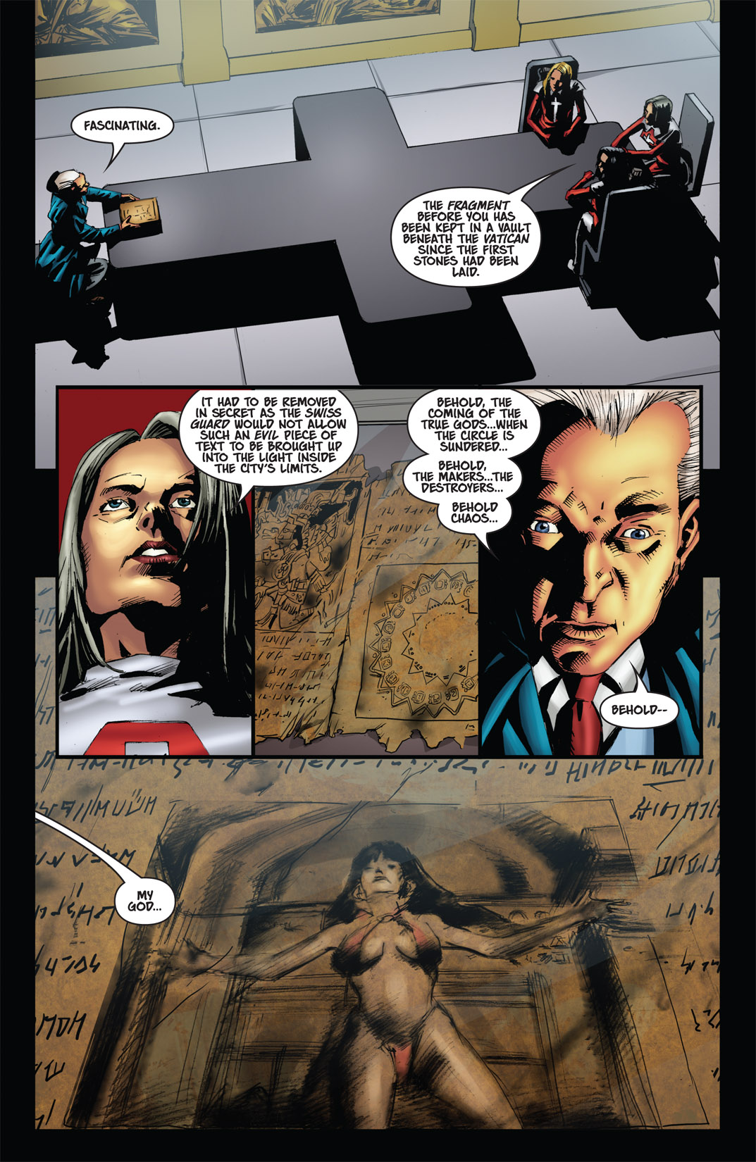 Read online Vampirella and the Scarlet Legion comic -  Issue # TPB - 18