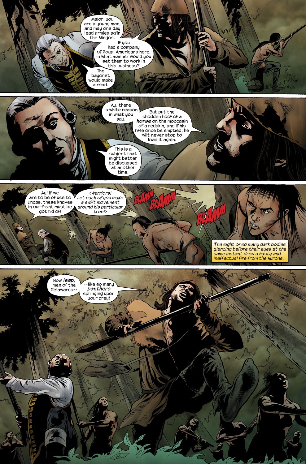 Read online The Last of the Mohicans comic -  Issue #6 - 11