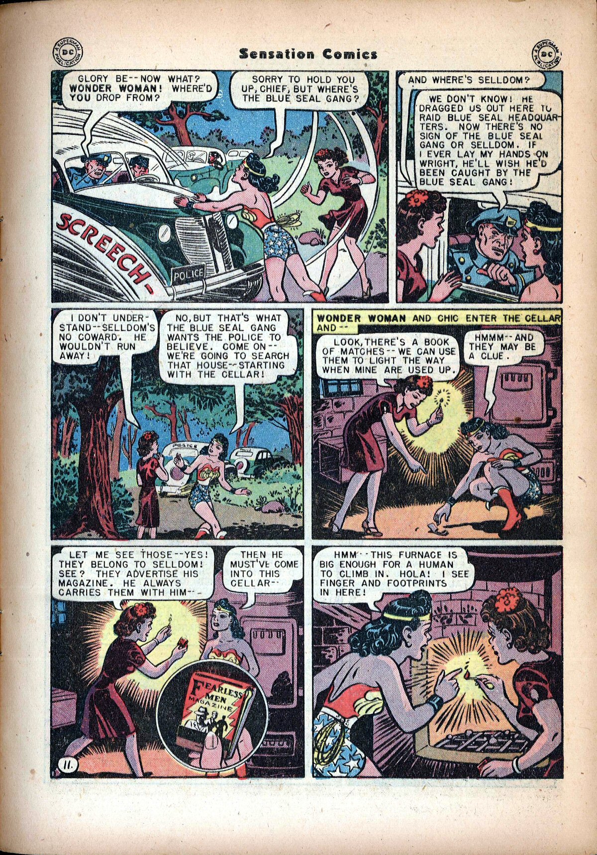 Read online Sensation (Mystery) Comics comic -  Issue #72 - 13