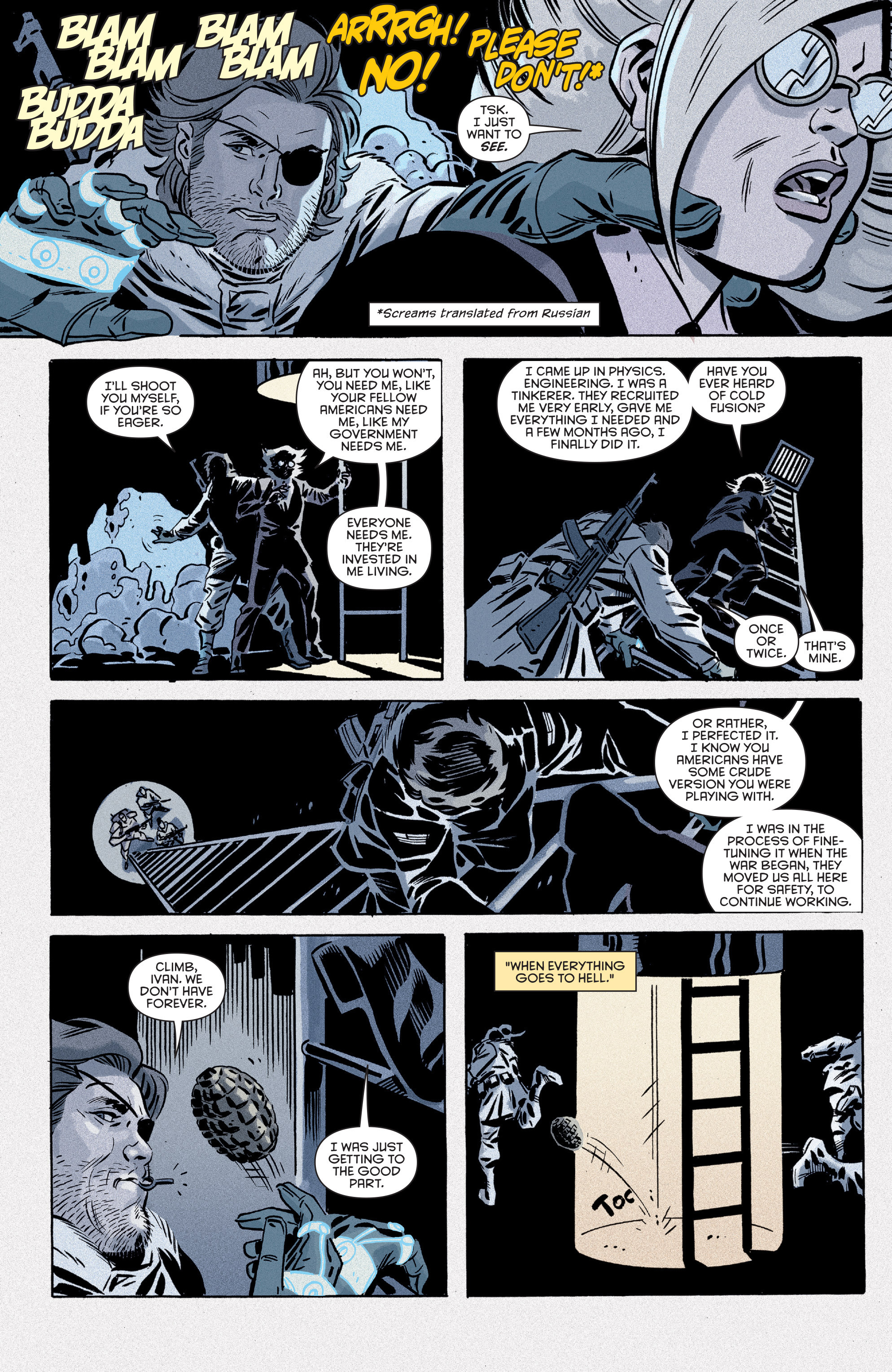 Read online Escape from New York comic -  Issue #7 - 13