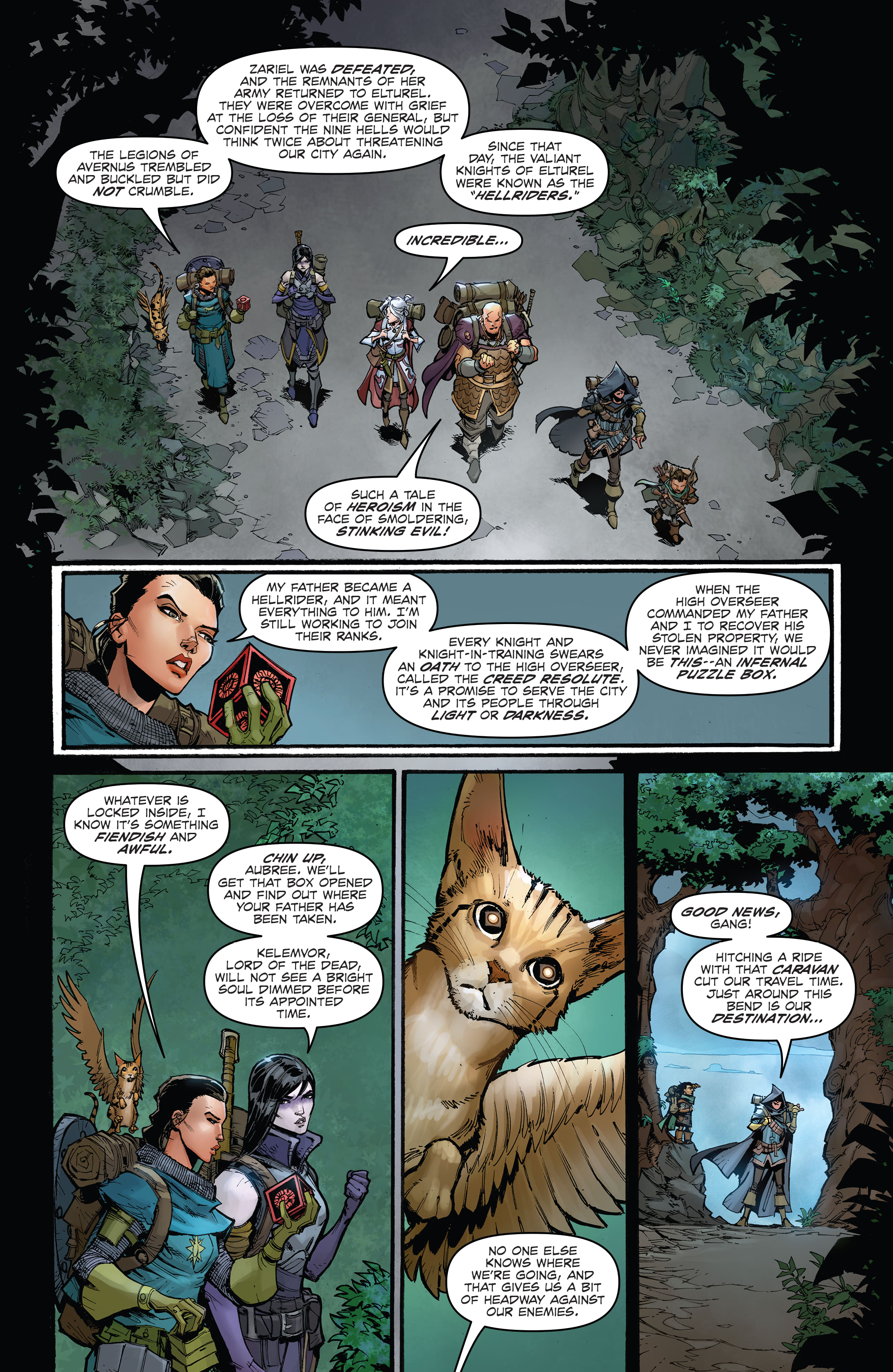 Read online Dungeons & Dragons: Infernal Tides comic -  Issue #2 - 5