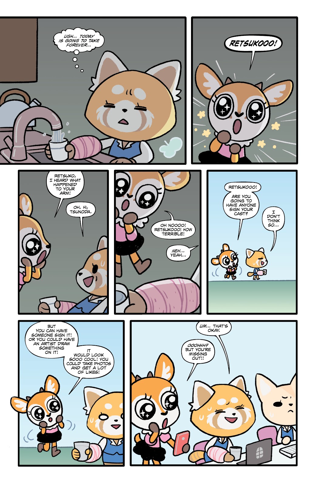 Aggretsuko issue 4 - Page 12