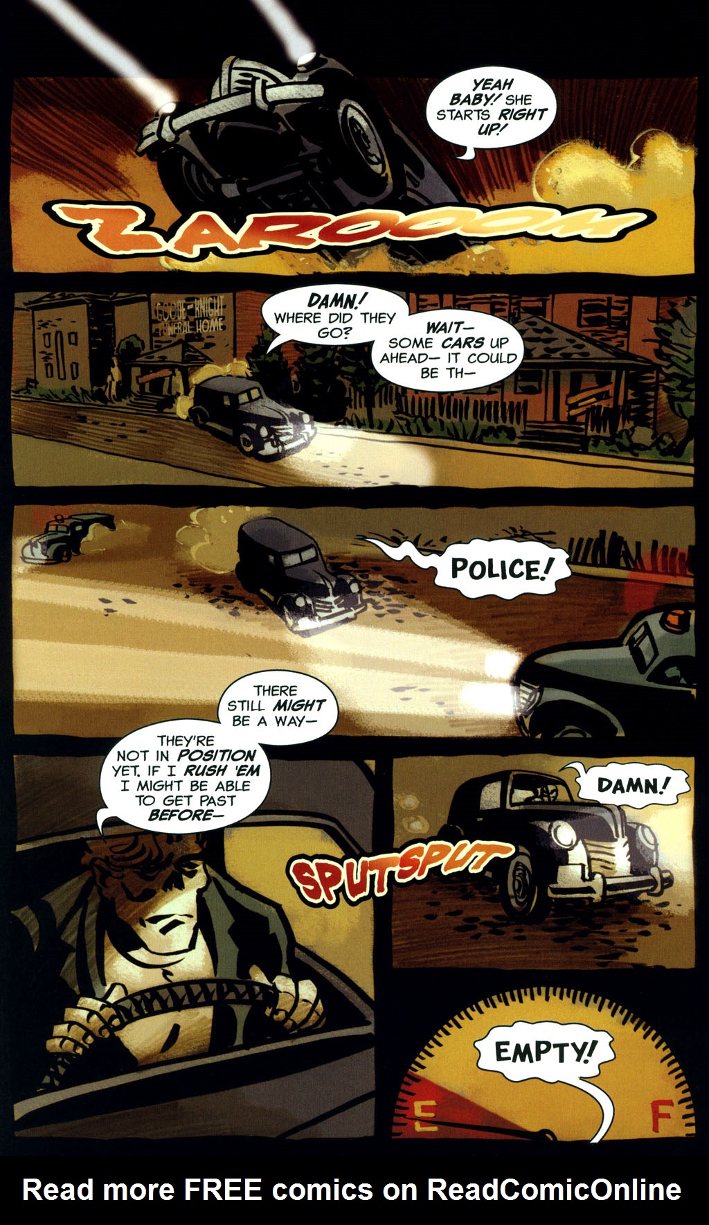 Read online Frankenstein Mobster comic -  Issue #4 - 24