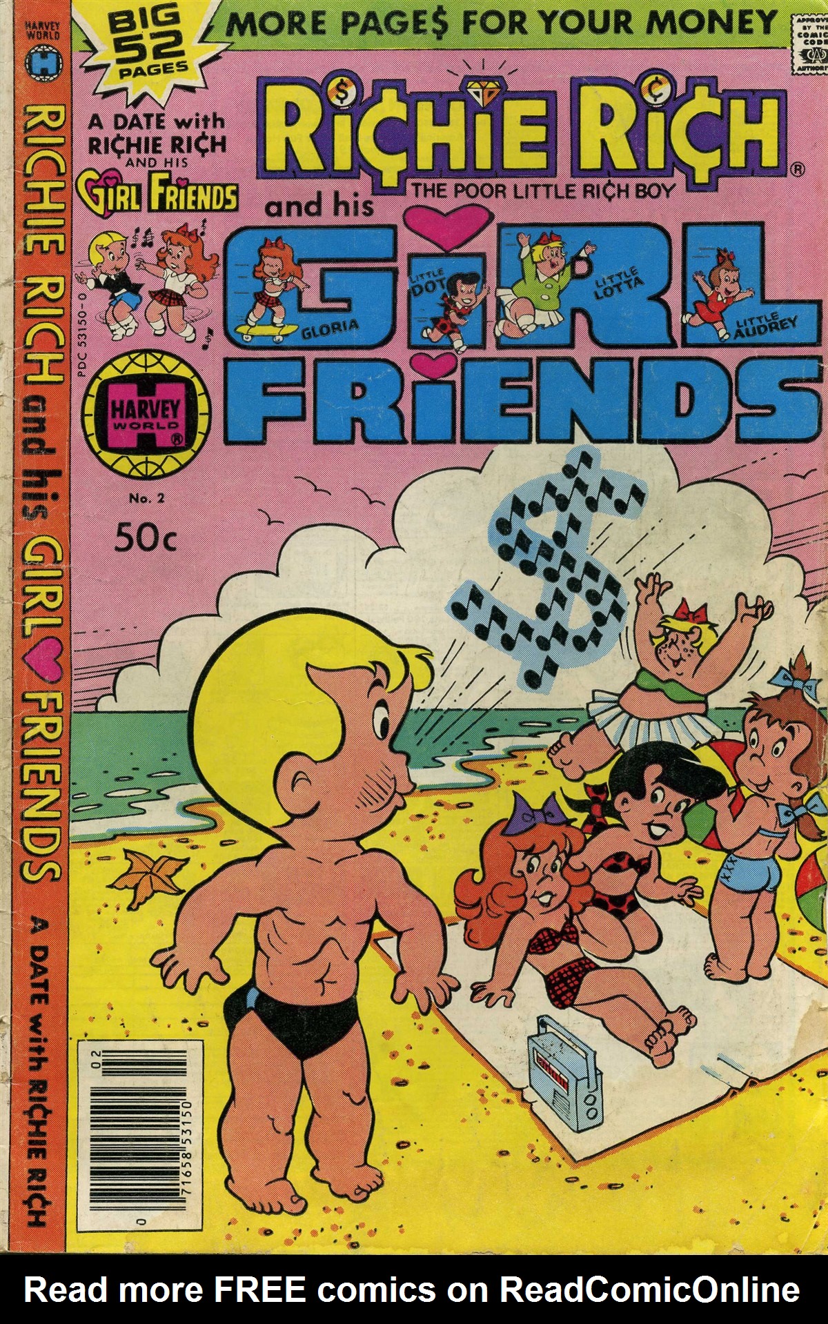Read online Richie Rich & His Girl Friends comic -  Issue #2 - 1