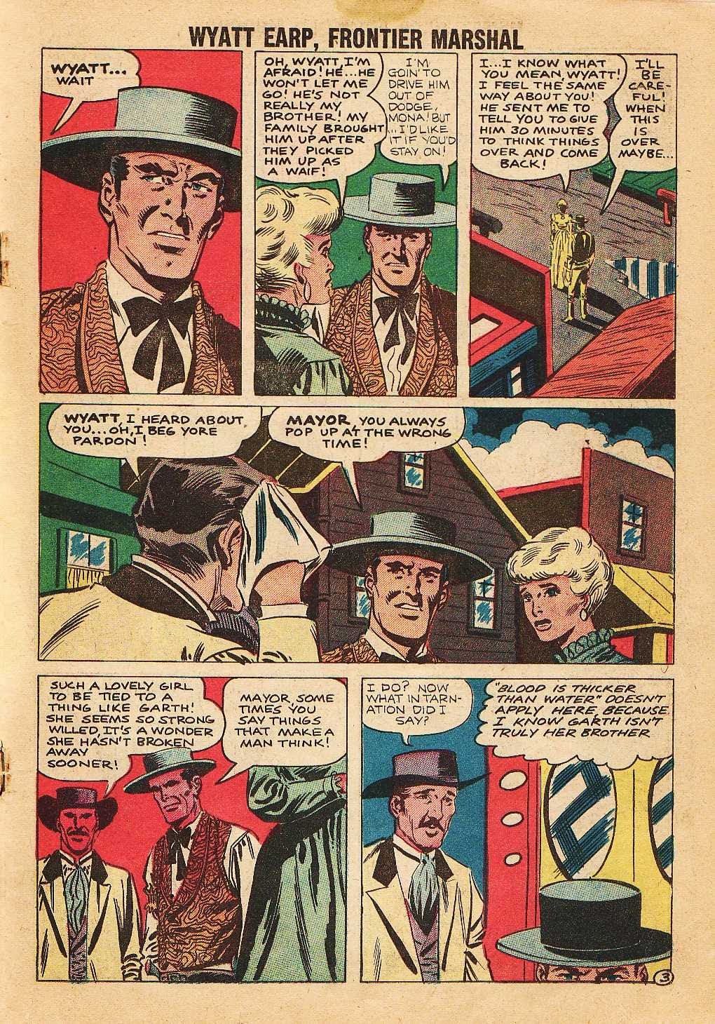 Read online Wyatt Earp Frontier Marshal comic -  Issue #24 - 19