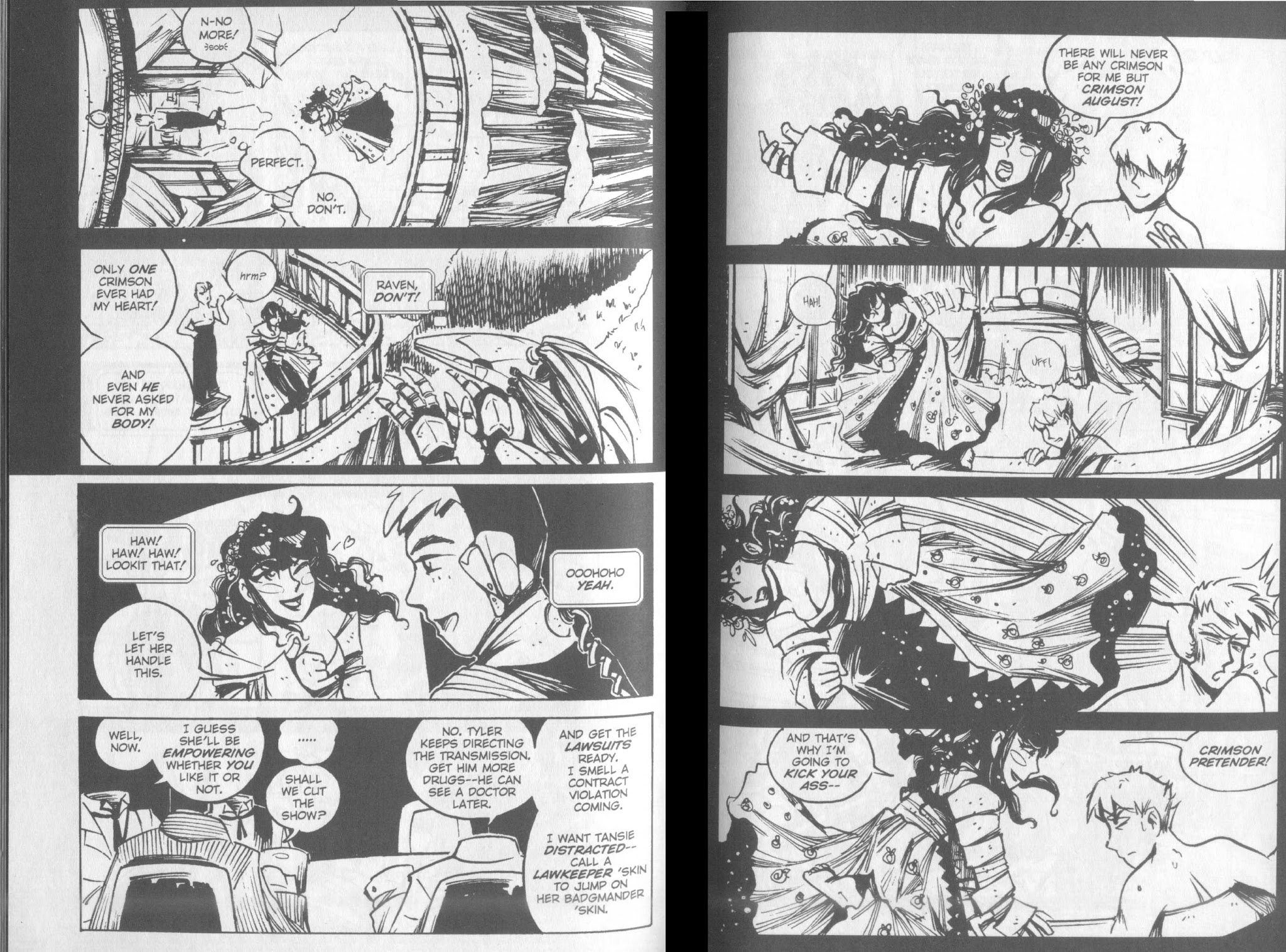 Read online Rumble Girls: Silky Warrior Tansie comic -  Issue #6 - 8