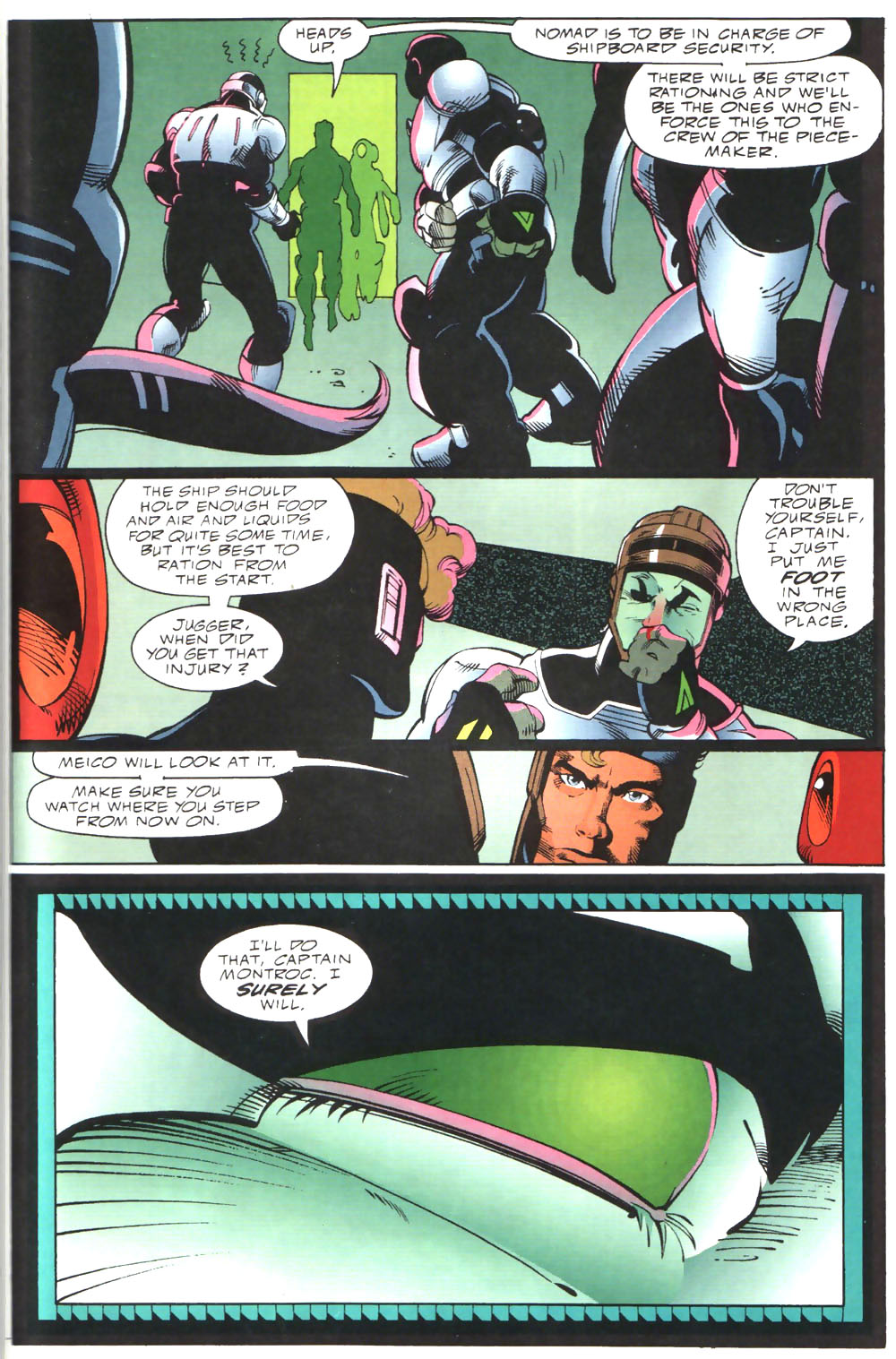 Read online Alien Legion: On the Edge comic -  Issue #1 - 34
