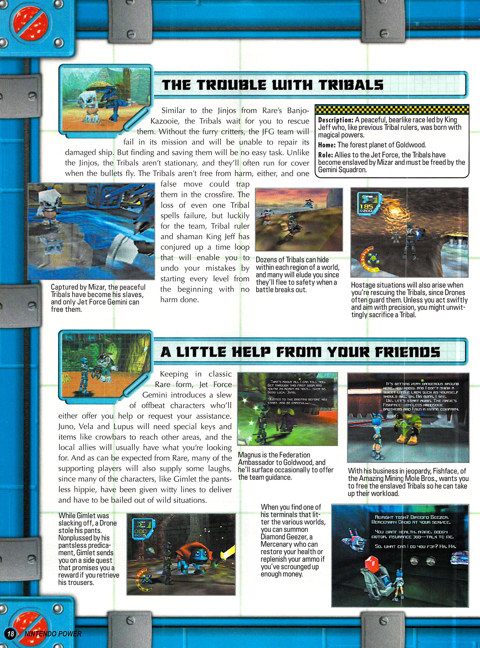 Read online Nintendo Power comic -  Issue #124 - 18