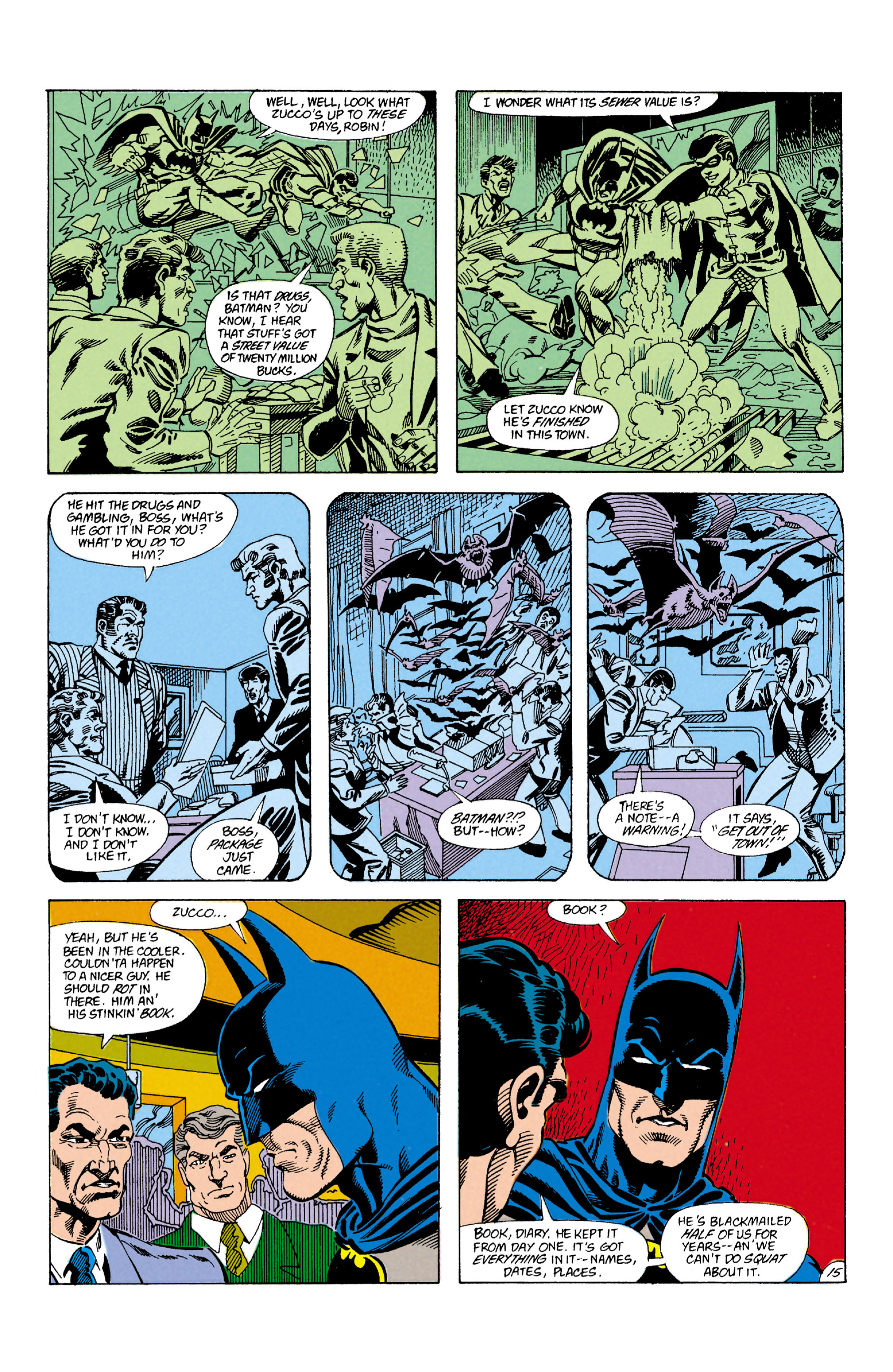 Read online Batman (1940) comic -  Issue #438 - 16
