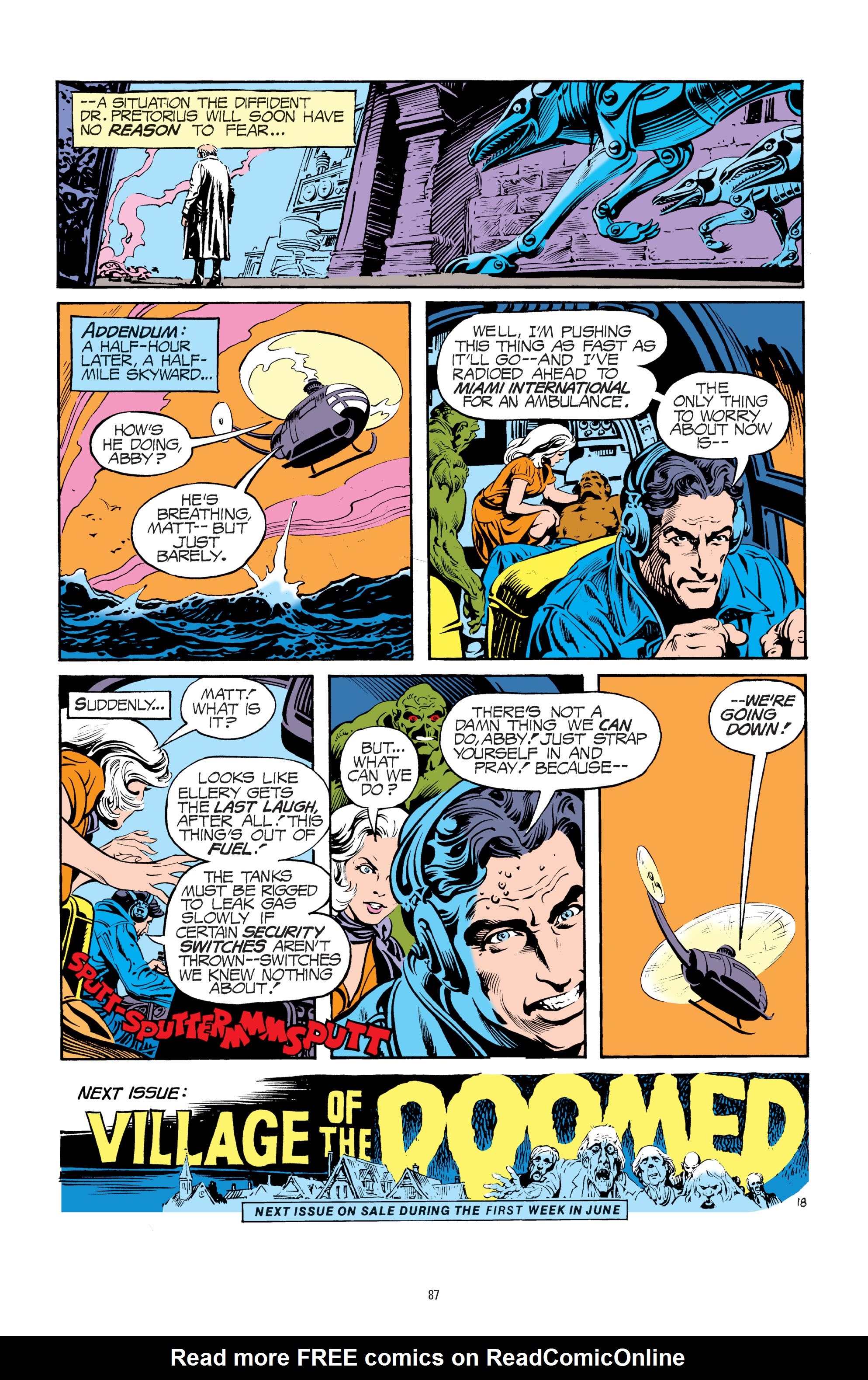 Read online Swamp Thing: The Bronze Age comic -  Issue # TPB 2 (Part 1) - 84