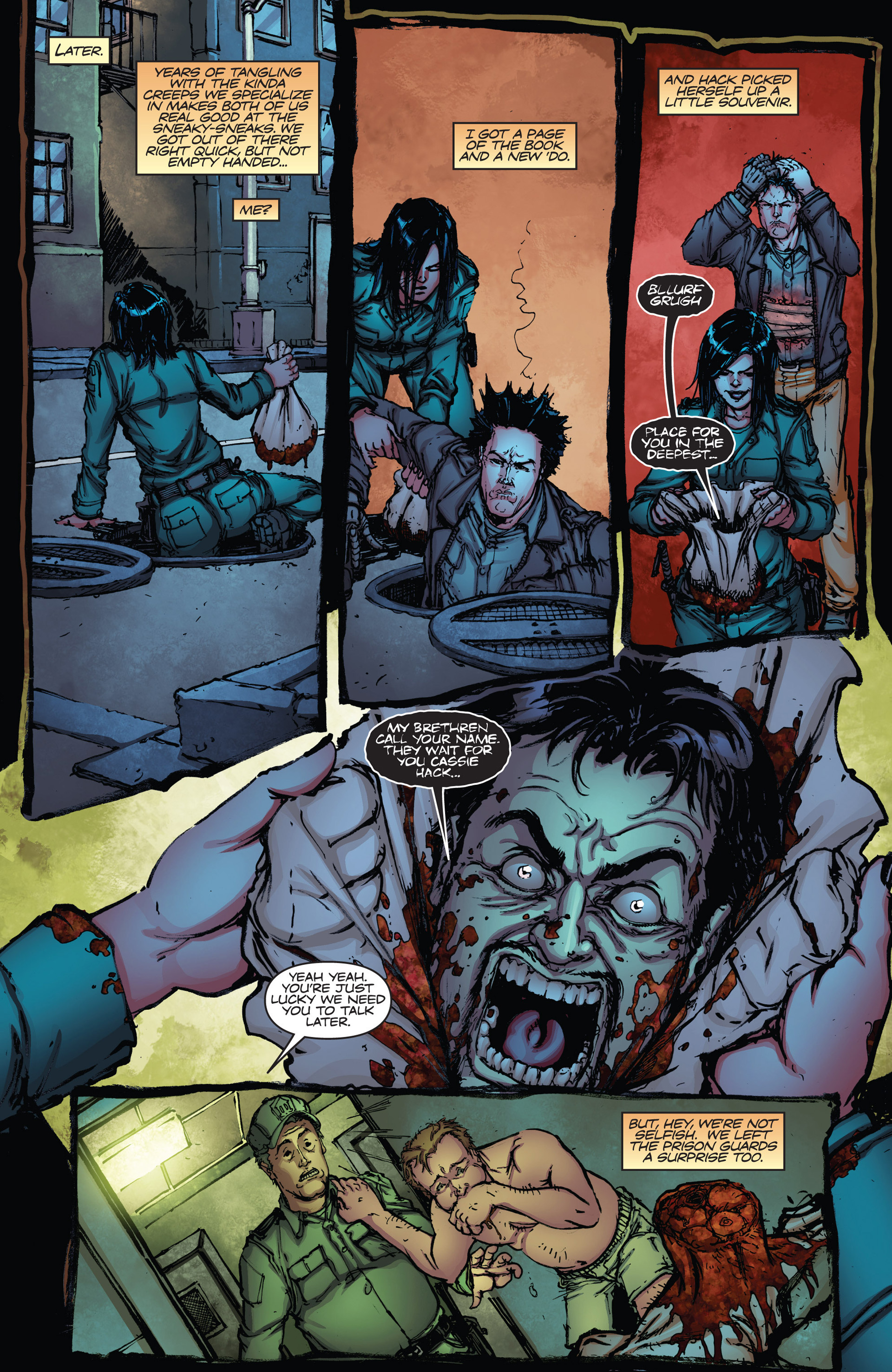 Read online Army of Darkness vs. Hack/Slash comic -  Issue #2 - 18