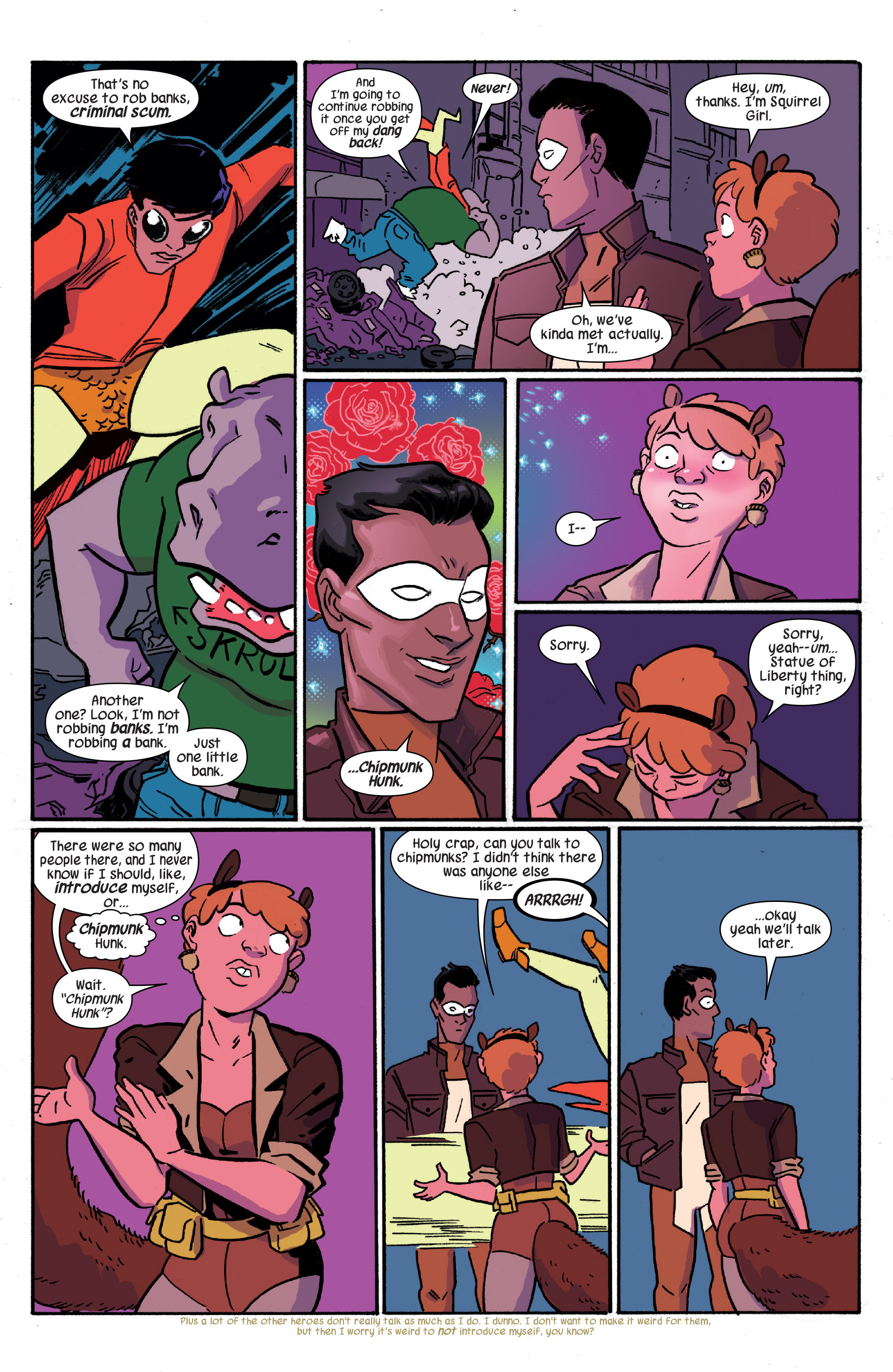 Read online The Unbeatable Squirrel Girl comic -  Issue #6 - 6