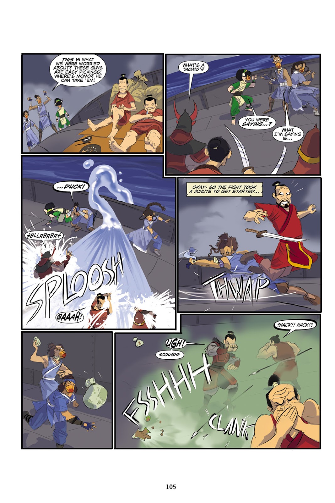 Nickelodeon Avatar: The Last Airbender - The Lost Adventures issue Full - Page 106