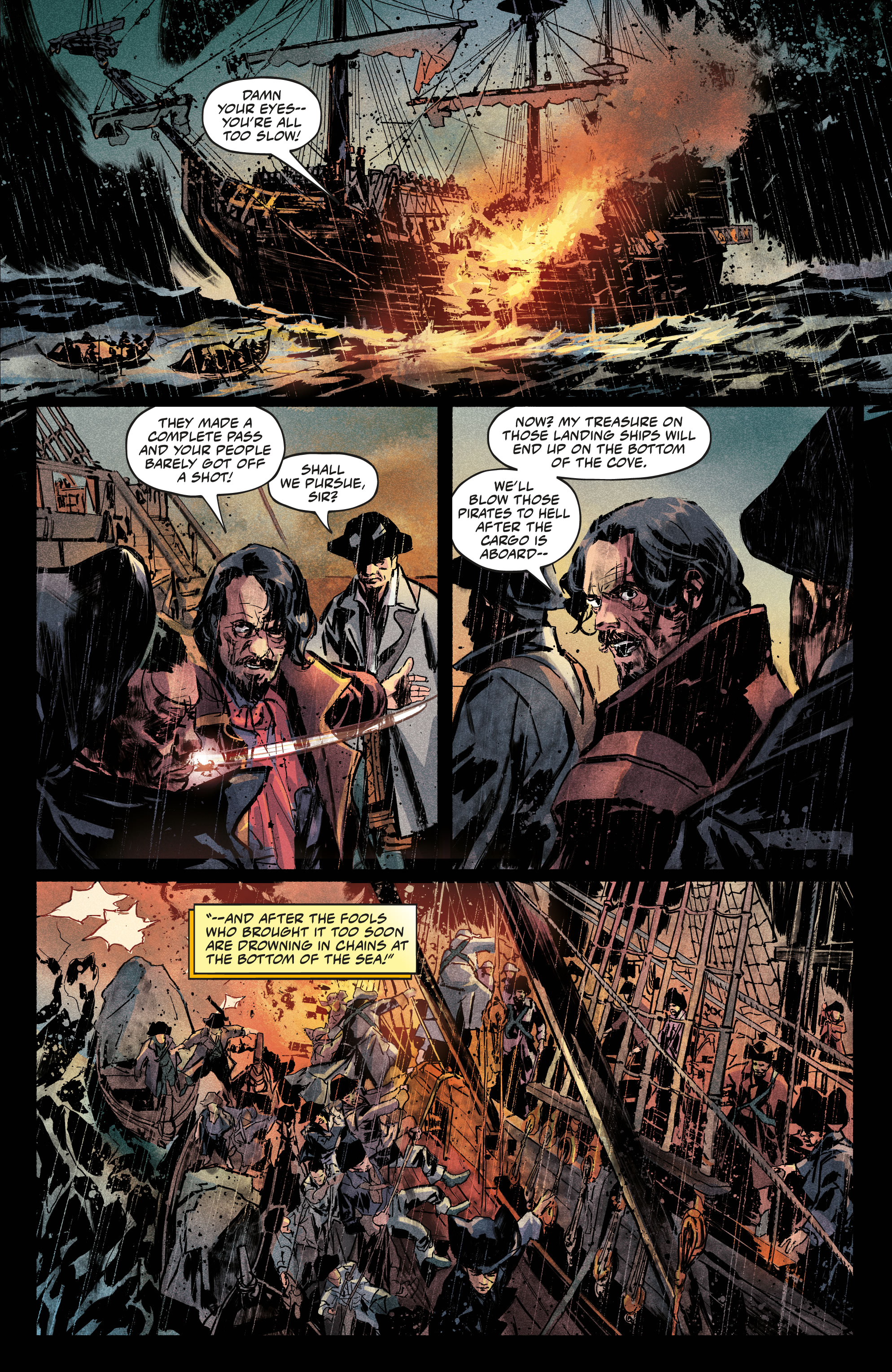 Read online Skull and Bones: Savage Storm comic -  Issue #3 - 13