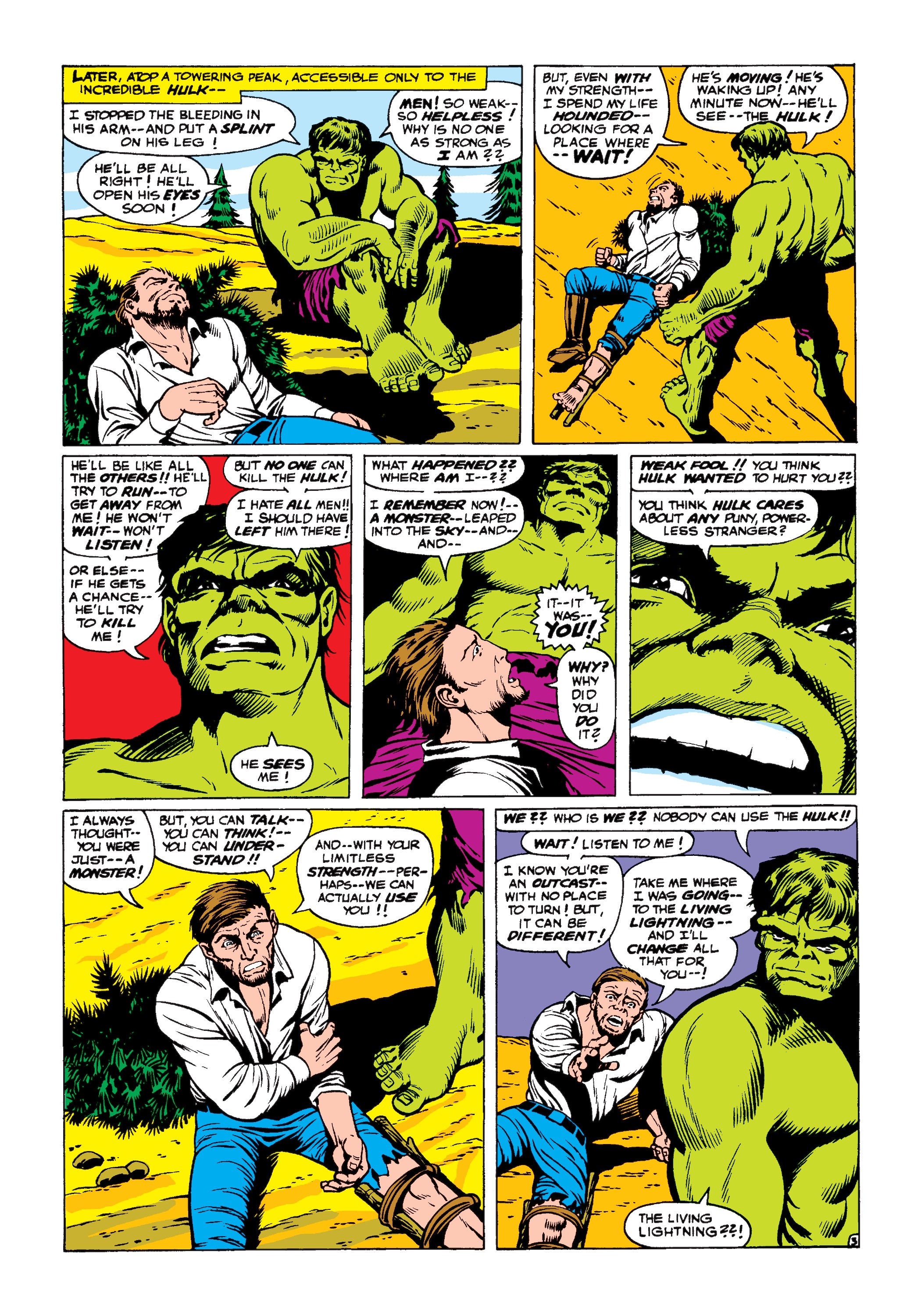 Read online Marvel Masterworks: The Incredible Hulk comic -  Issue # TPB 3 (Part 2) - 97