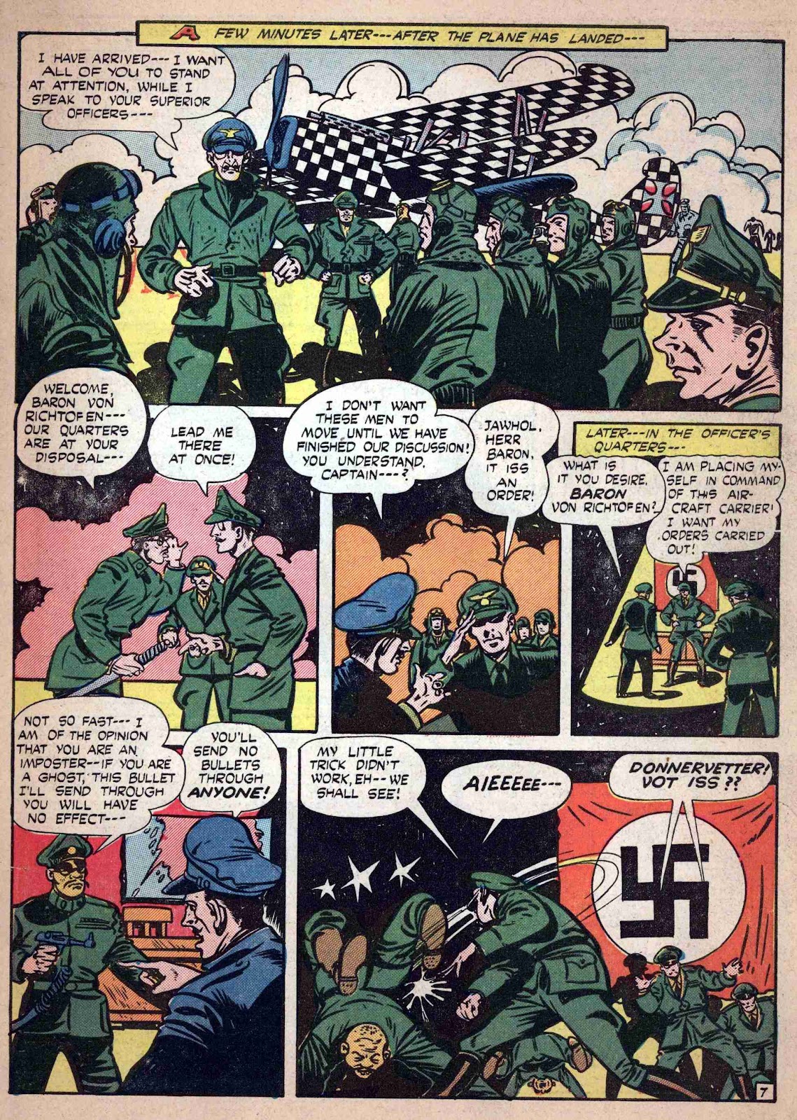 Captain Aero Comics issue 22 - Page 9
