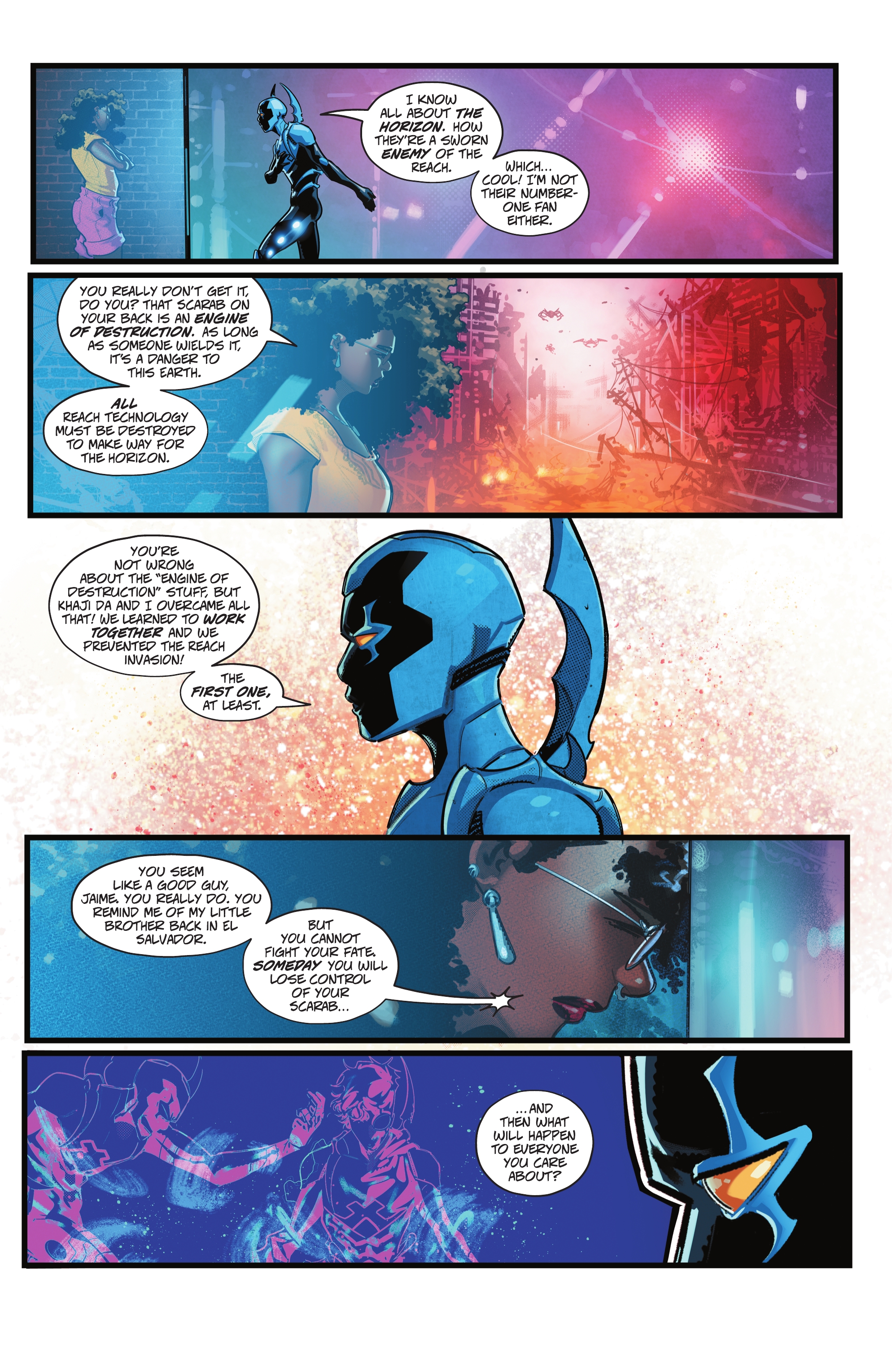 Read online Blue Beetle: Graduation Day comic -  Issue #4 - 15