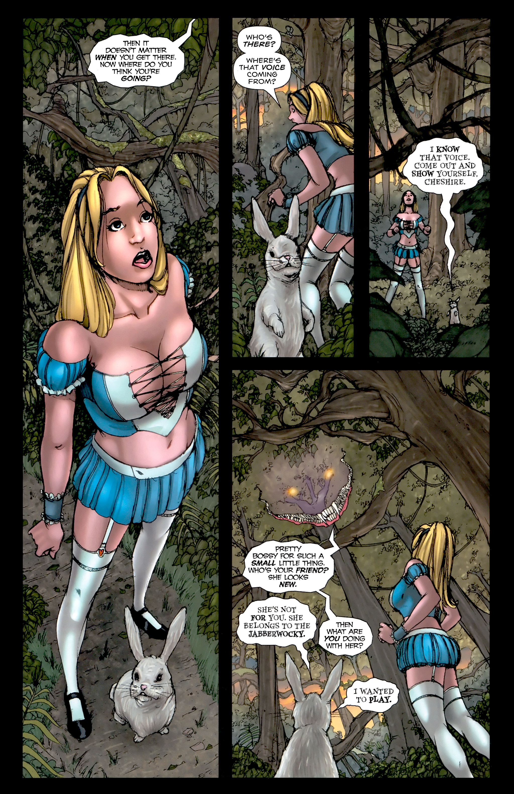 Read online Grimm Fairy Tales presents Alice in Wonderland comic -  Issue #1 - 16