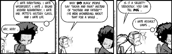 Read online The Boondocks Collection comic -  Issue # Year 2000 - 94