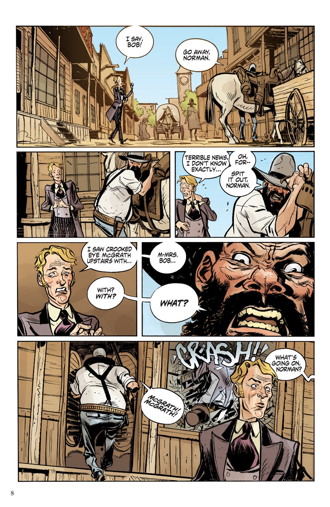 Read online Outlaw Territory comic -  Issue # TPB 2 (Part 1) - 8