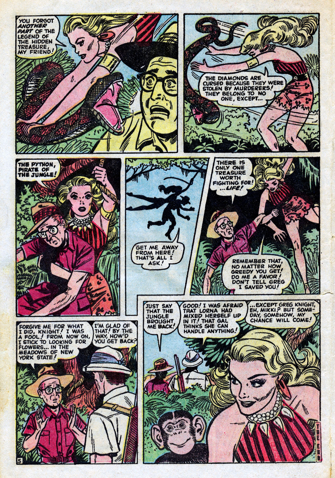 Read online Lorna, The Jungle Girl comic -  Issue #23 - 32