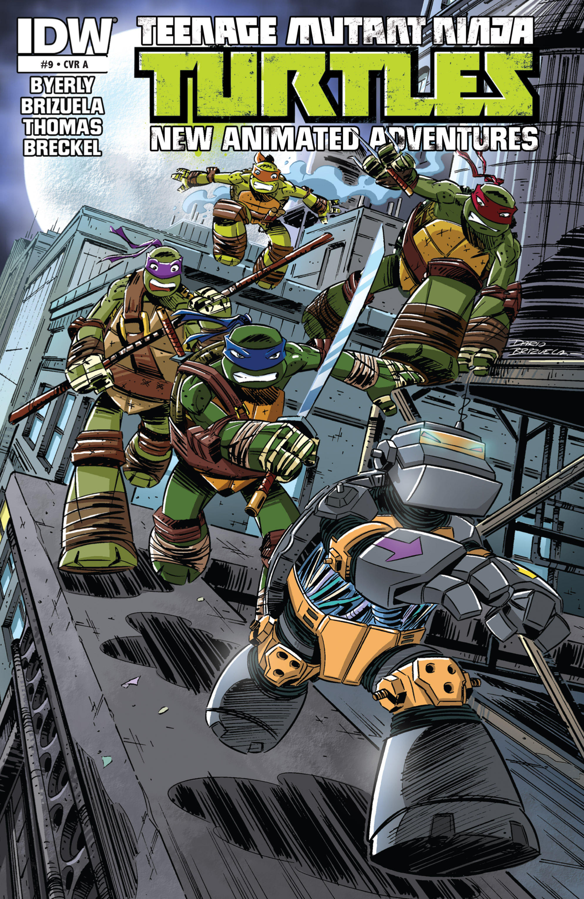 Read online Teenage Mutant Ninja Turtles New Animated Adventures comic -  Issue #9 - 1