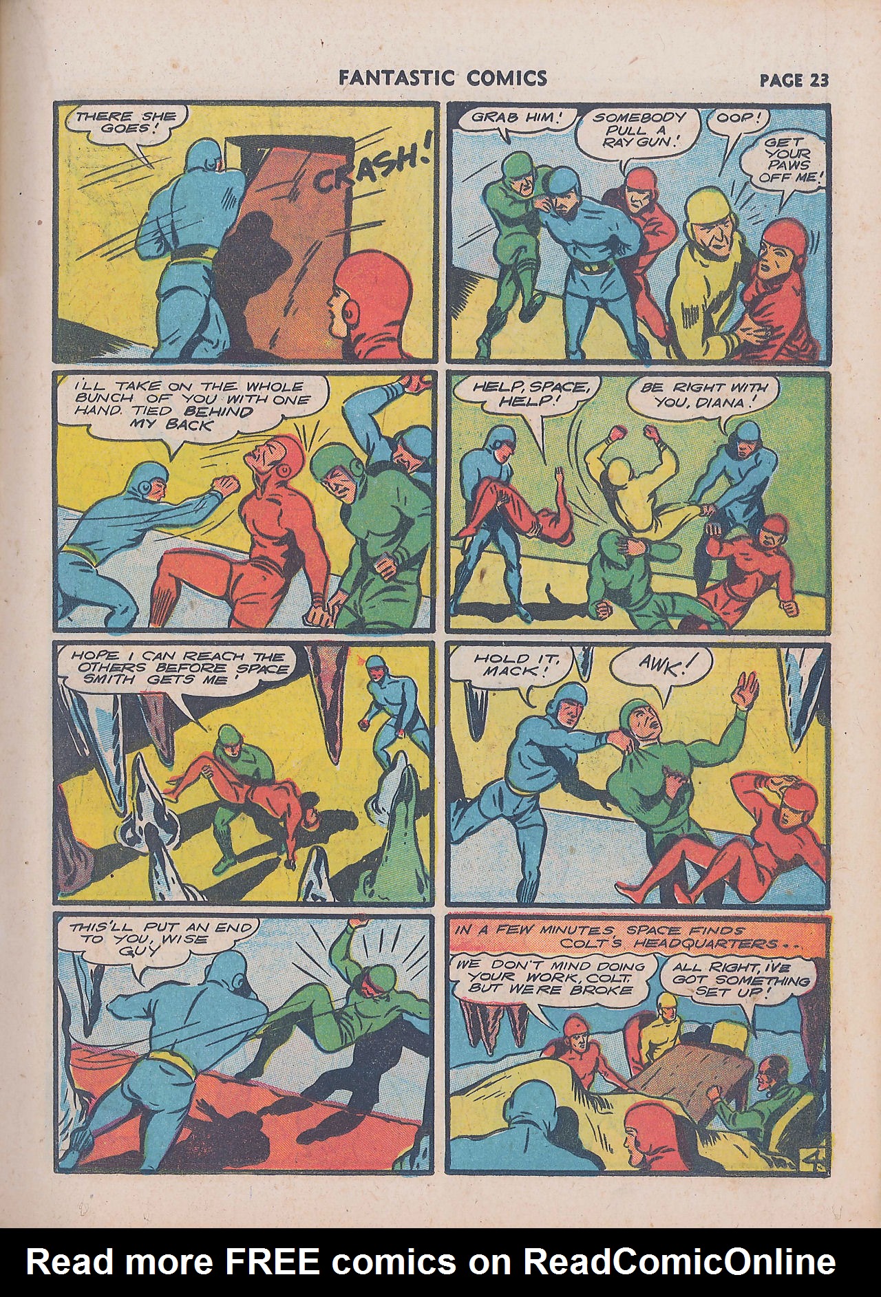 Read online Fantastic Comics comic -  Issue #16 - 25