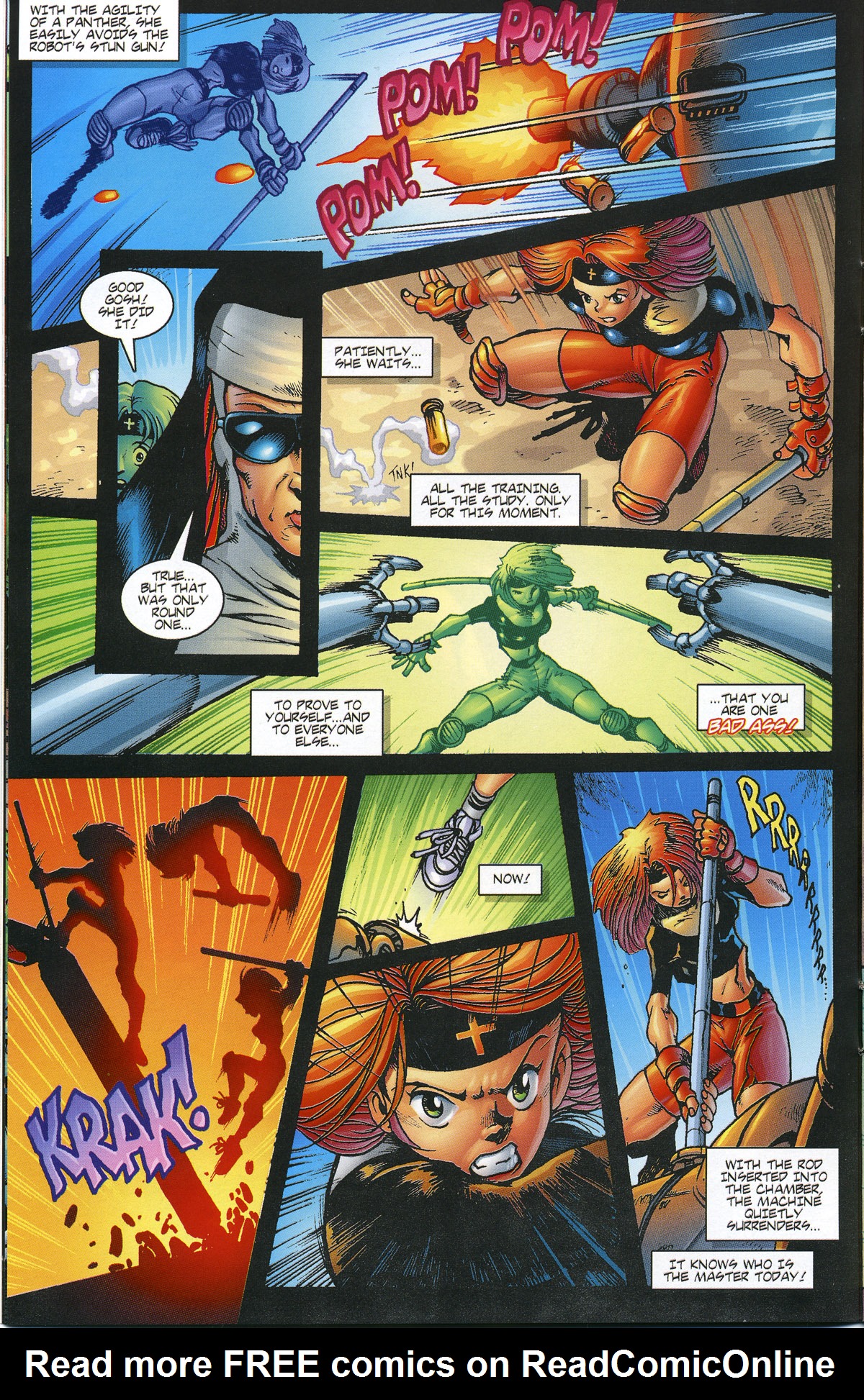 Read online Warrior Nun Areala: Resurrection comic -  Issue #1 - 11