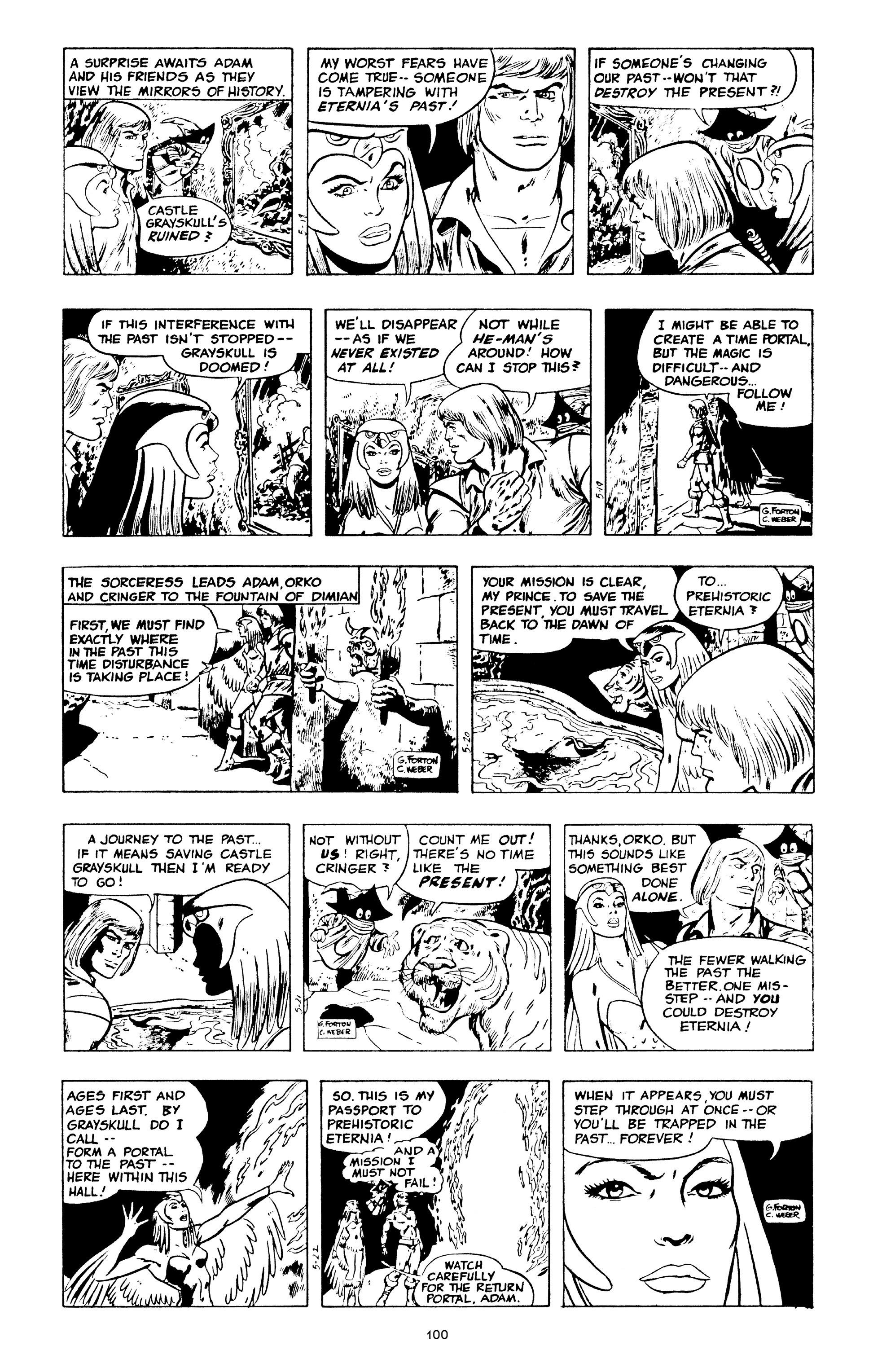 Read online He-Man and the Masters of the Universe: The Newspaper Comic Strips comic -  Issue # TPB (Part 1) - 100