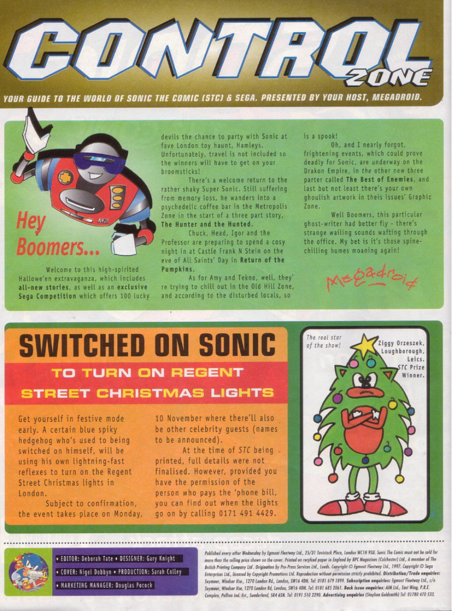 Read online Sonic the Comic comic -  Issue #116 - 2