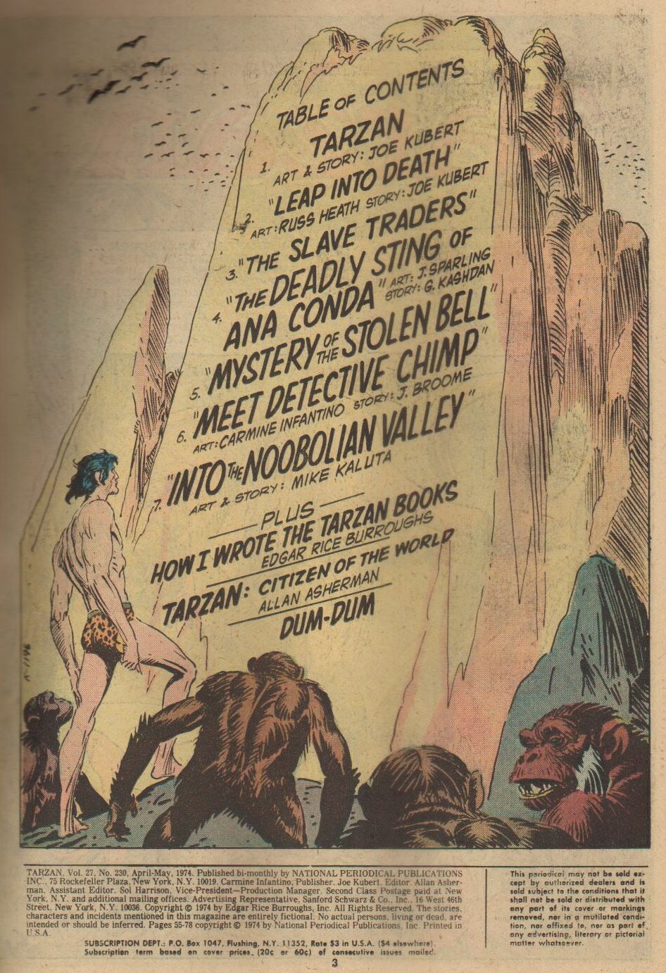 Read online Tarzan (1972) comic -  Issue #230 - 2