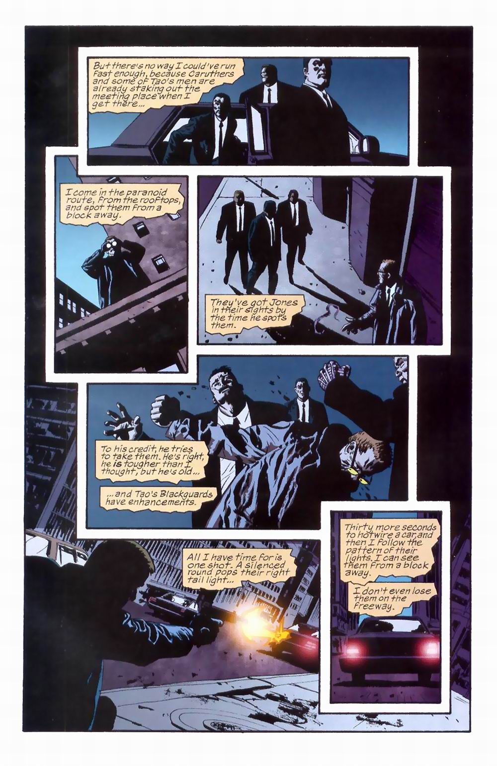 Read online Sleeper comic -  Issue #8 - 16