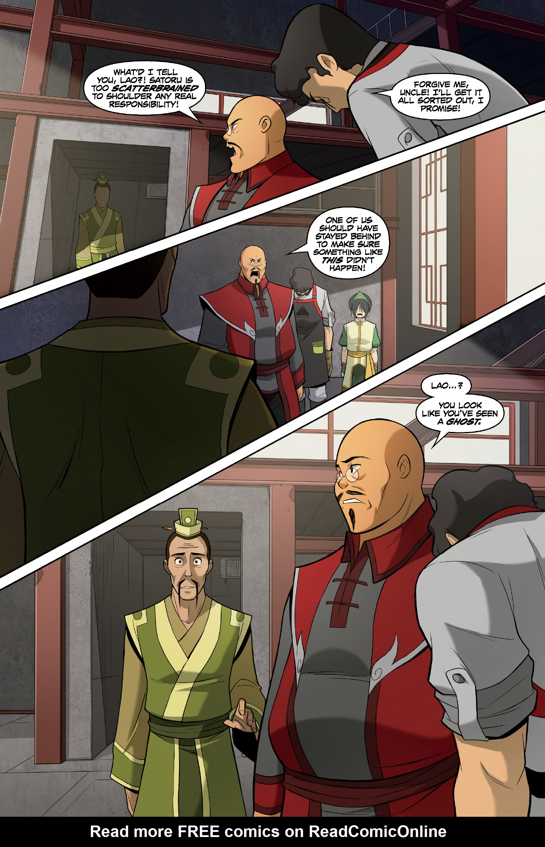 Read online Nickelodeon Avatar: The Last Airbender - The Rift comic -  Issue # _Omnibus (Part 1) - 73