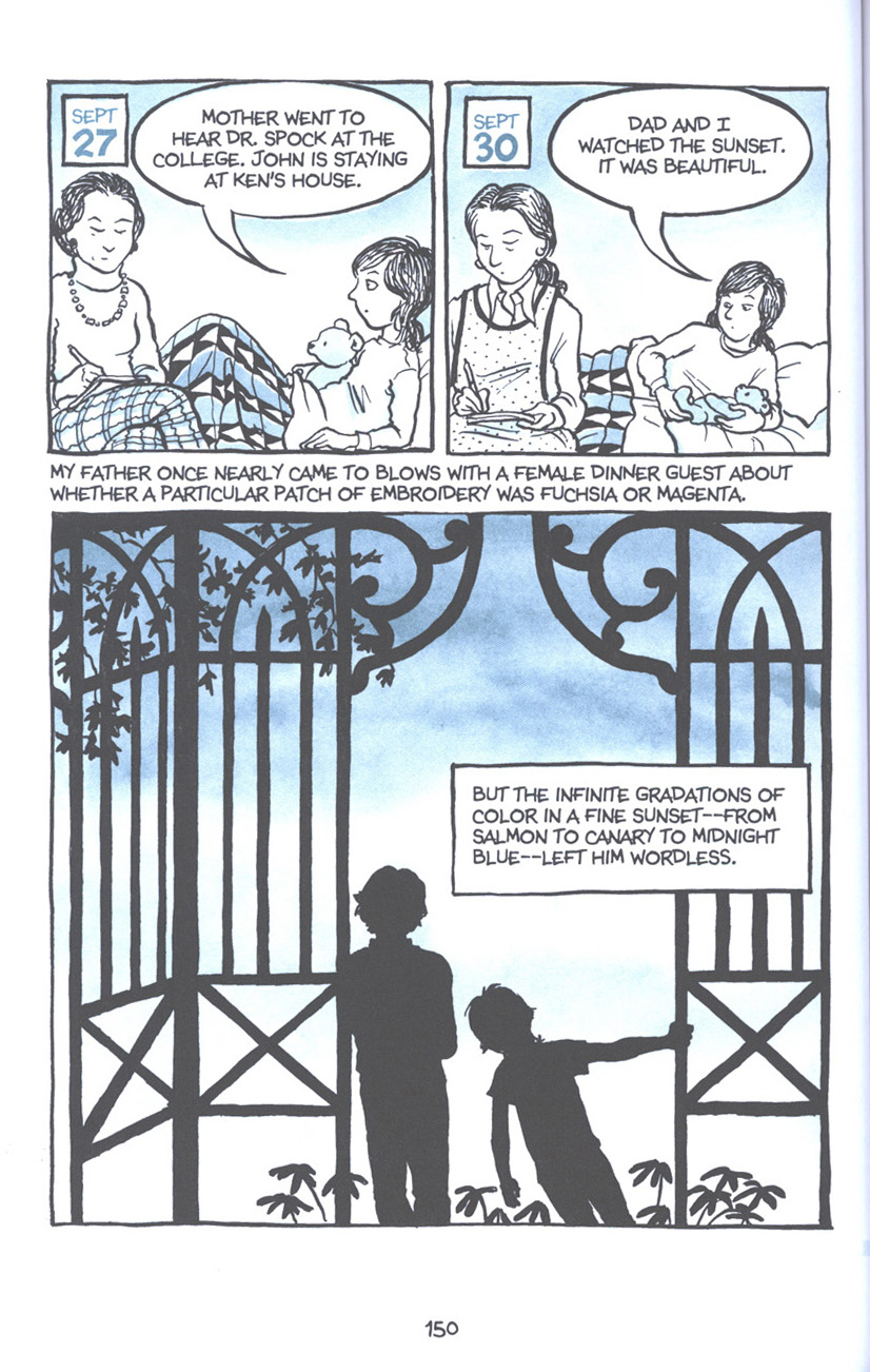 Read online Fun Home: A Family Tragicomic comic -  Issue # TPB - 156