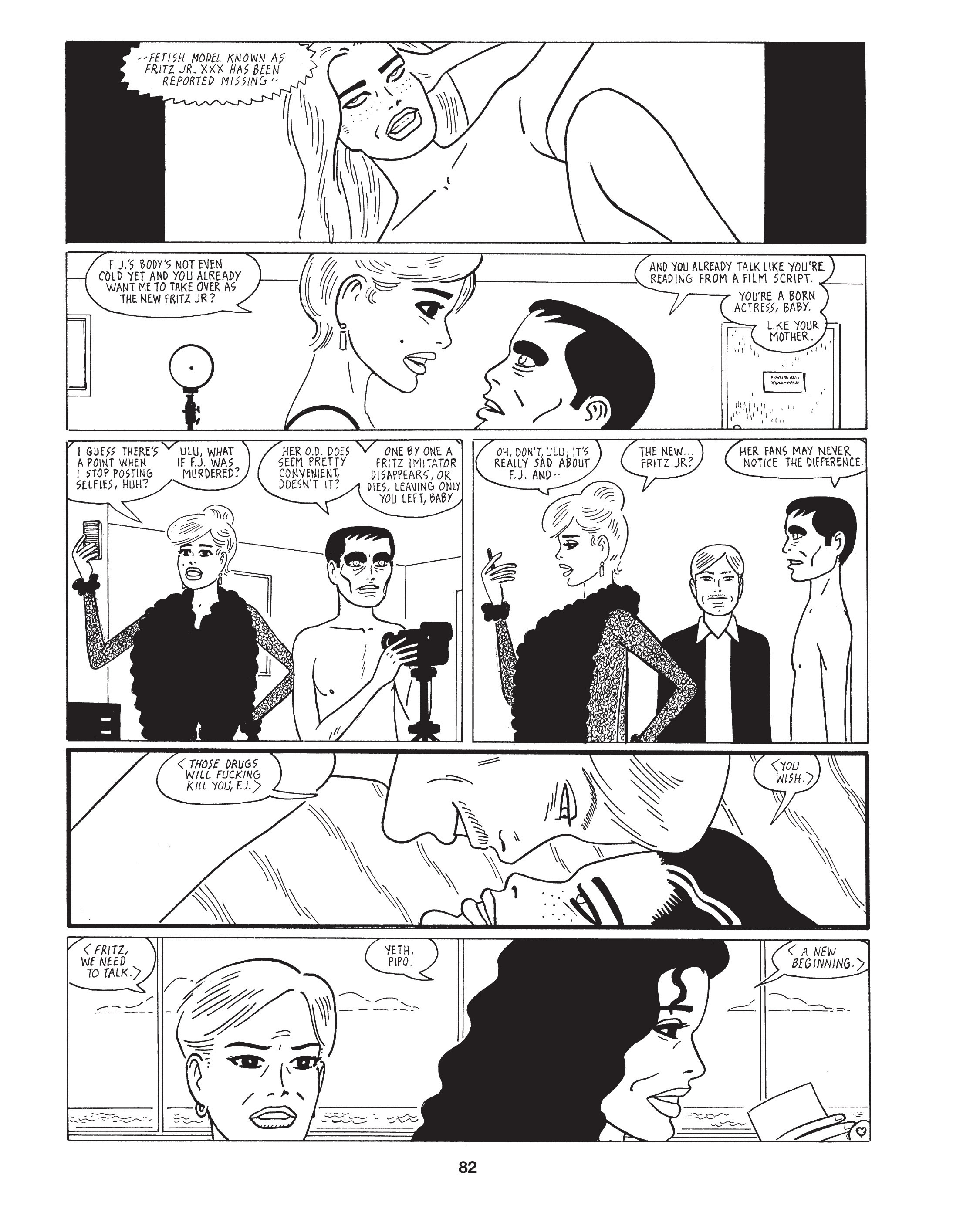 Read online Love and Rockets: New Stories comic -  Issue #8 - 85