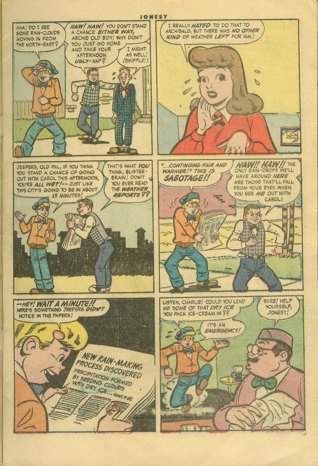 Read online Jonesy (1953) comic -  Issue #4 - 5