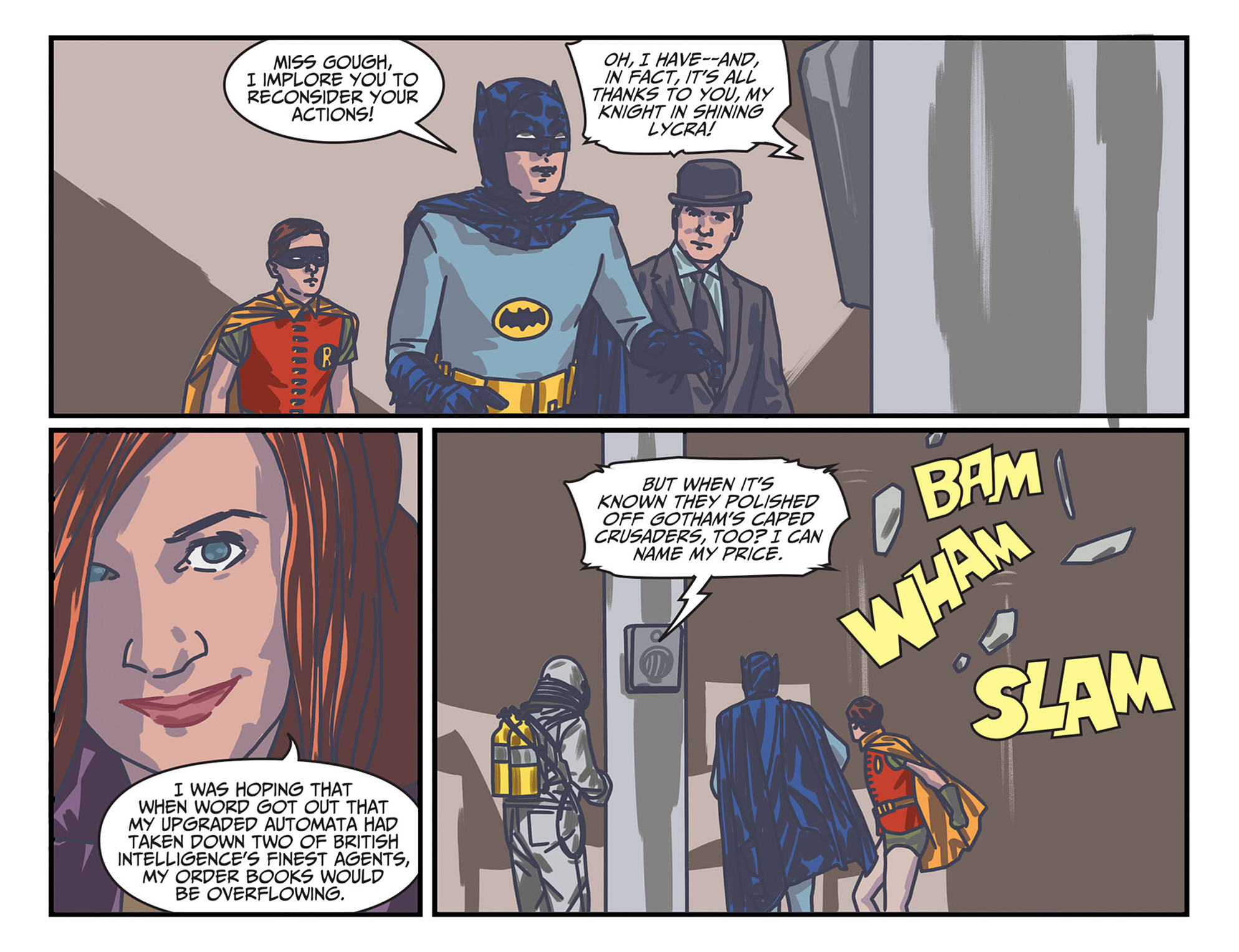 Read online Batman '66 Meets Steed and Mrs Peel comic -  Issue #11 - 20