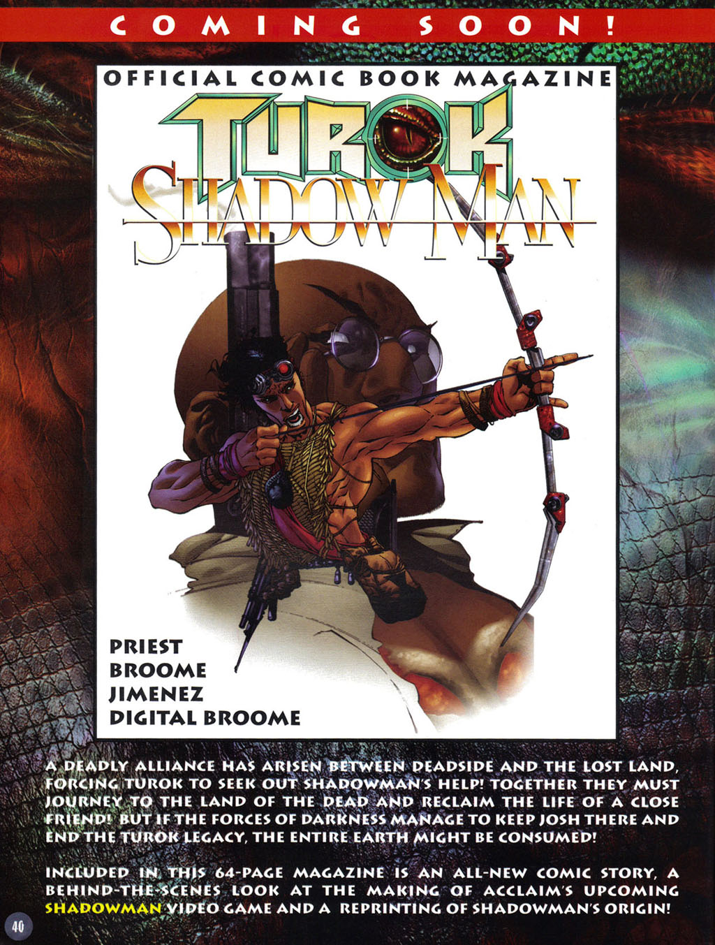 Read online Turok 2: Adon's Curse comic -  Issue # Full - 41