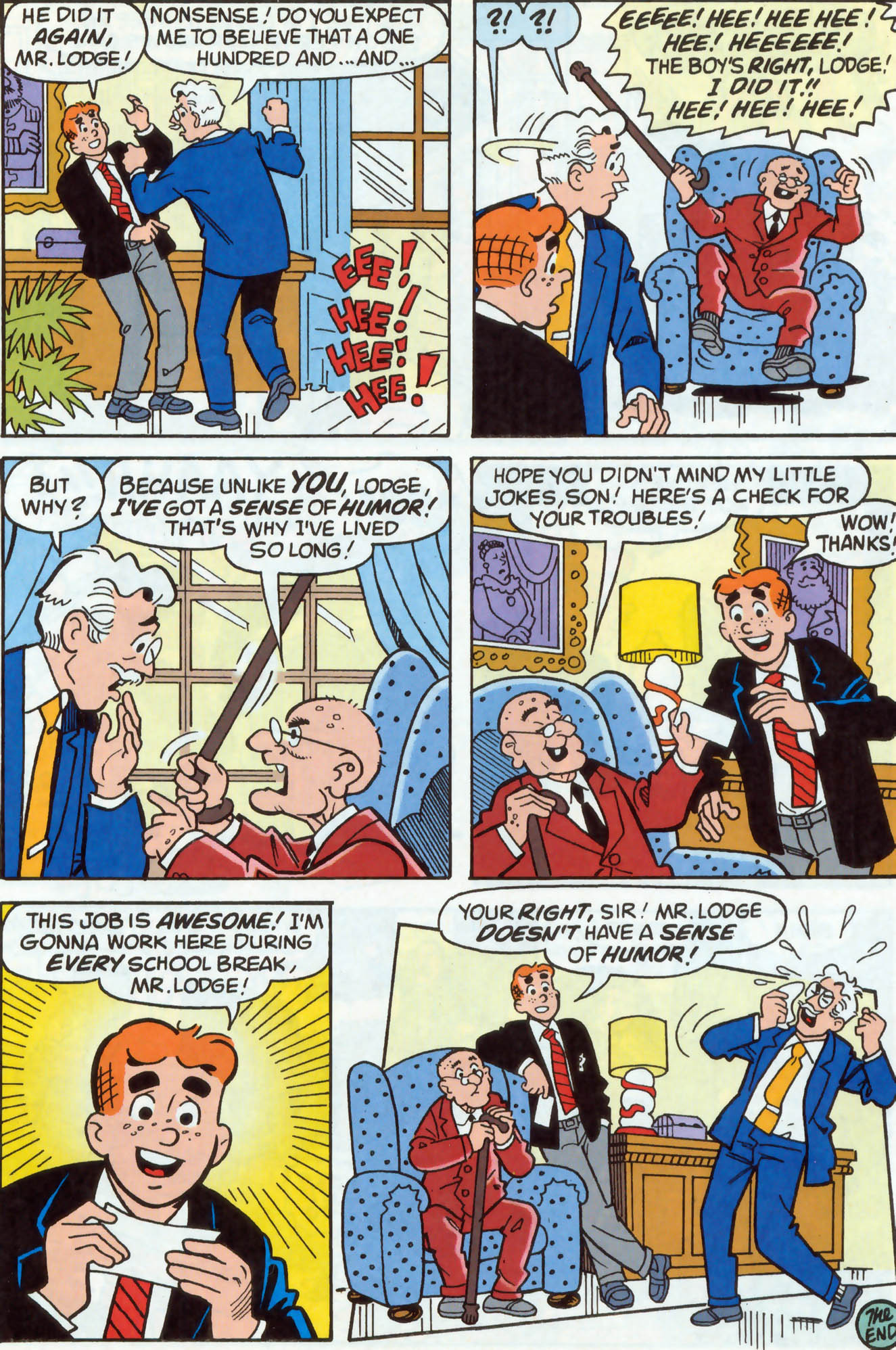 Read online Archie (1960) comic -  Issue #474 - 7