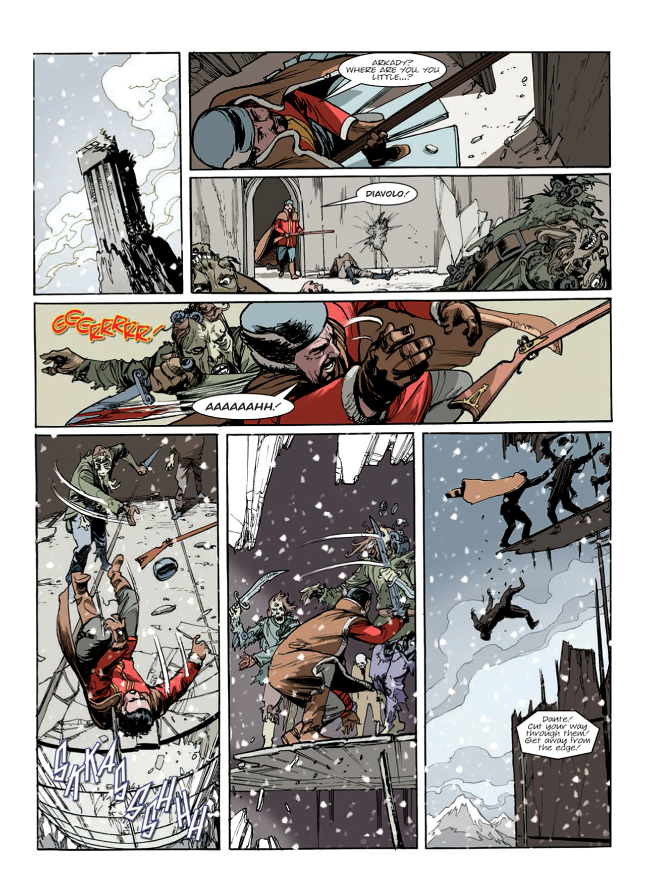 Read online Nikolai Dante comic -  Issue # TPB 9 - 154