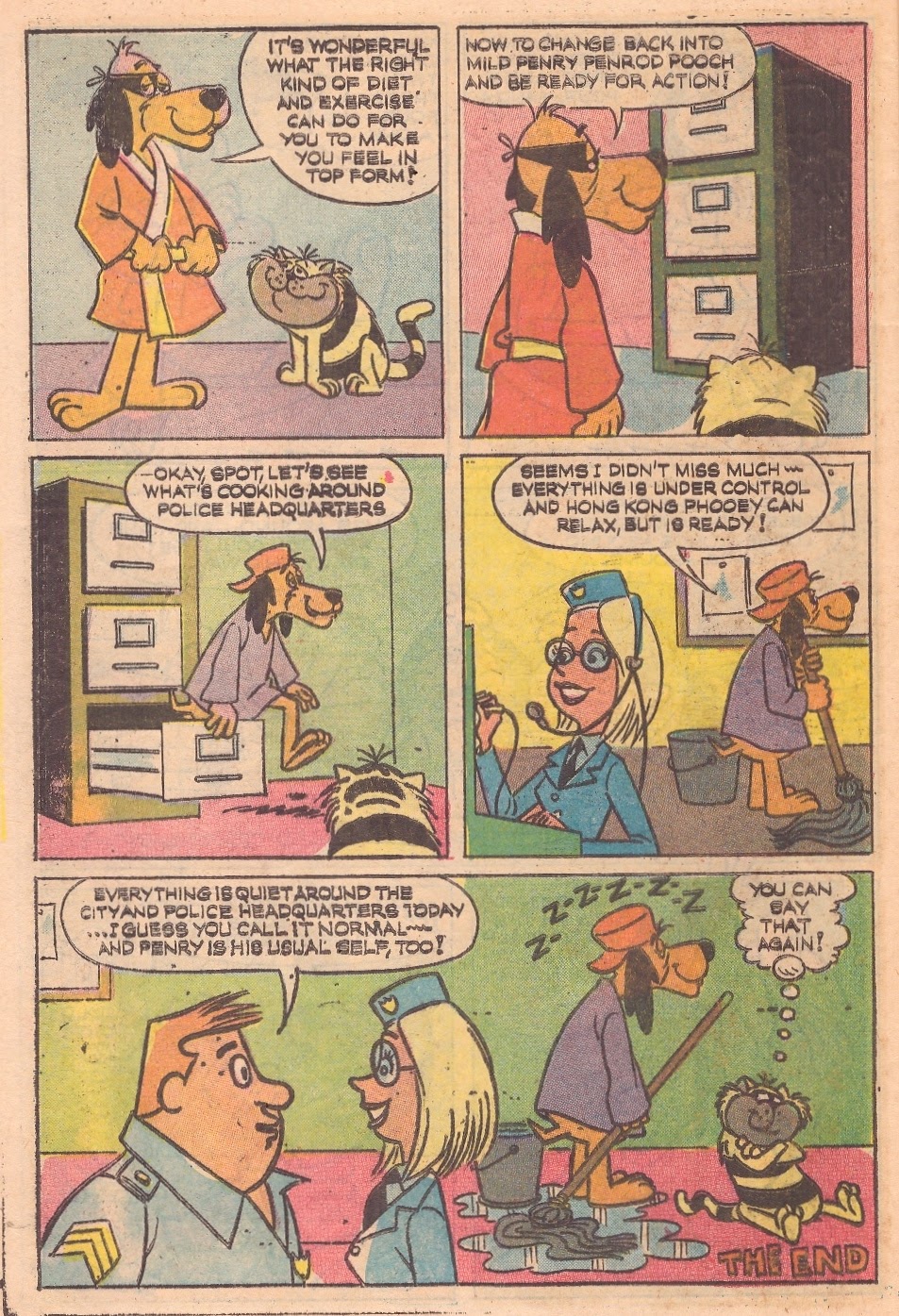 Read online Hong Kong Phooey comic -  Issue #4 - 32