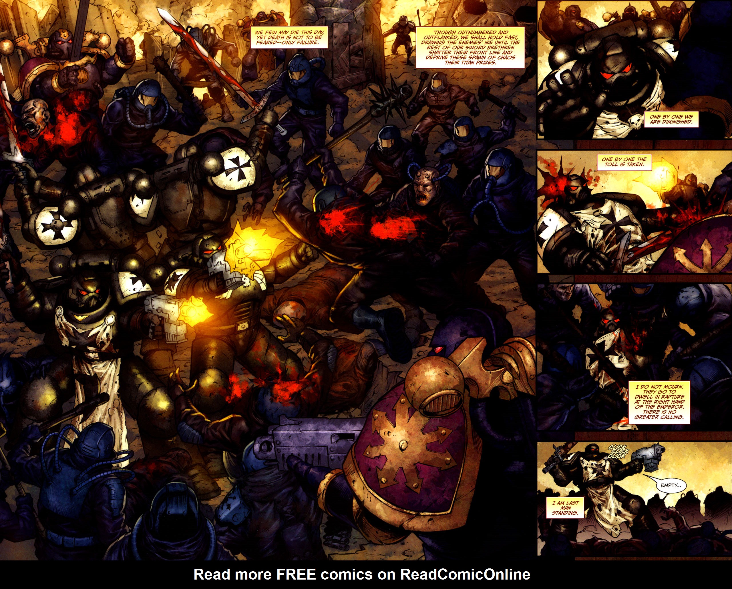 Read online Warhammer 40,000: Damnation Crusade comic -  Issue #6 - 3