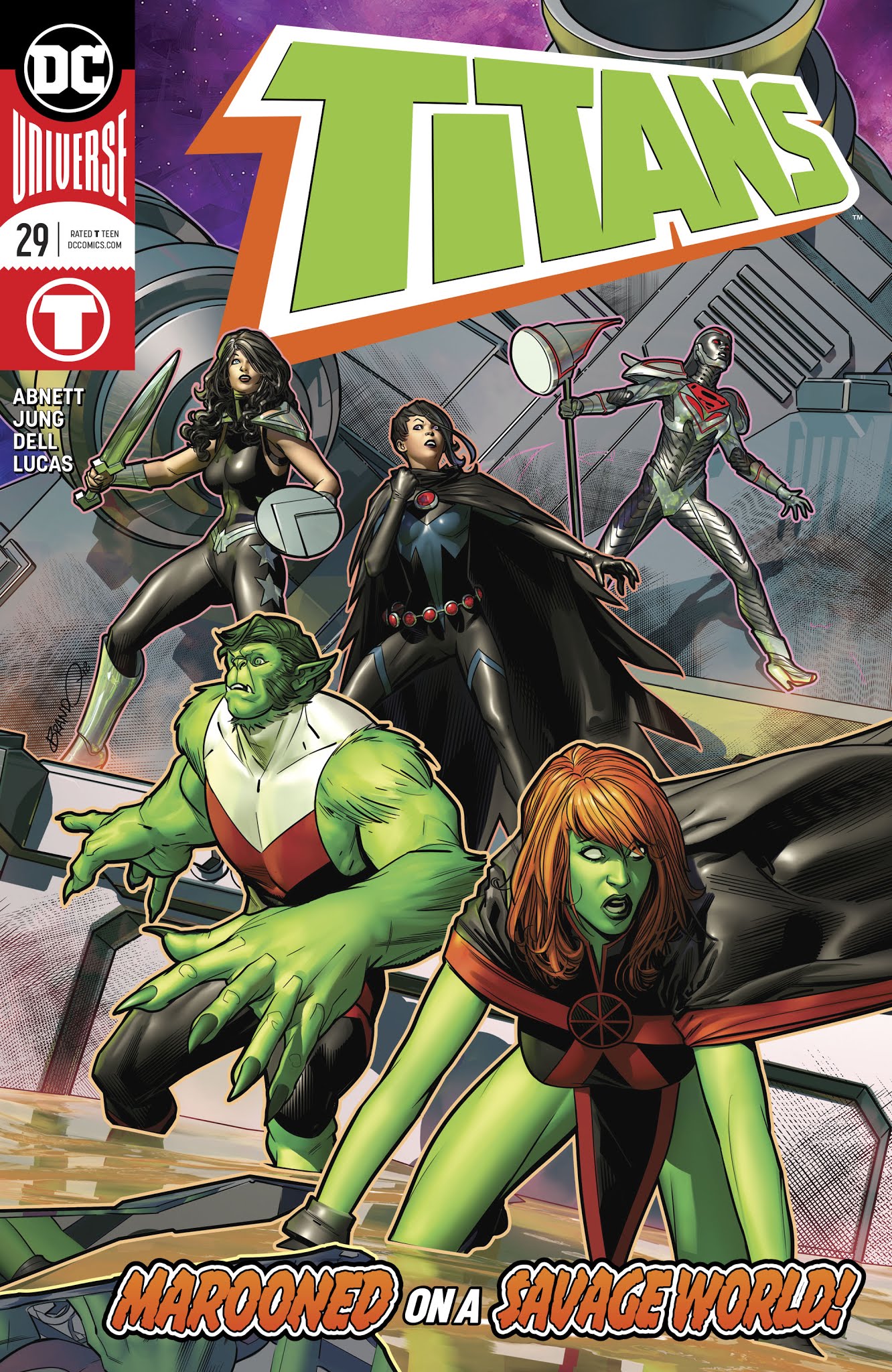 Read online Titans (2016) comic -  Issue #29 - 1