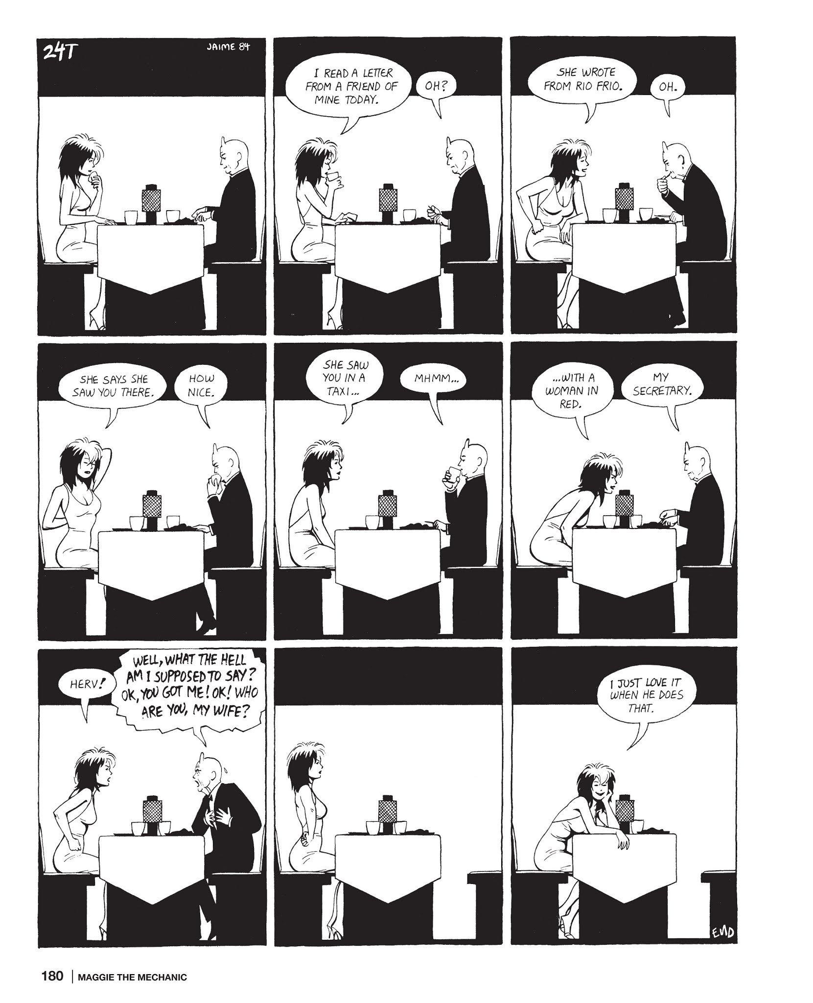 Read online Maggie the Mechanic: The Love & Rockets Library - Locas comic -  Issue # TPB (Part 2) - 81