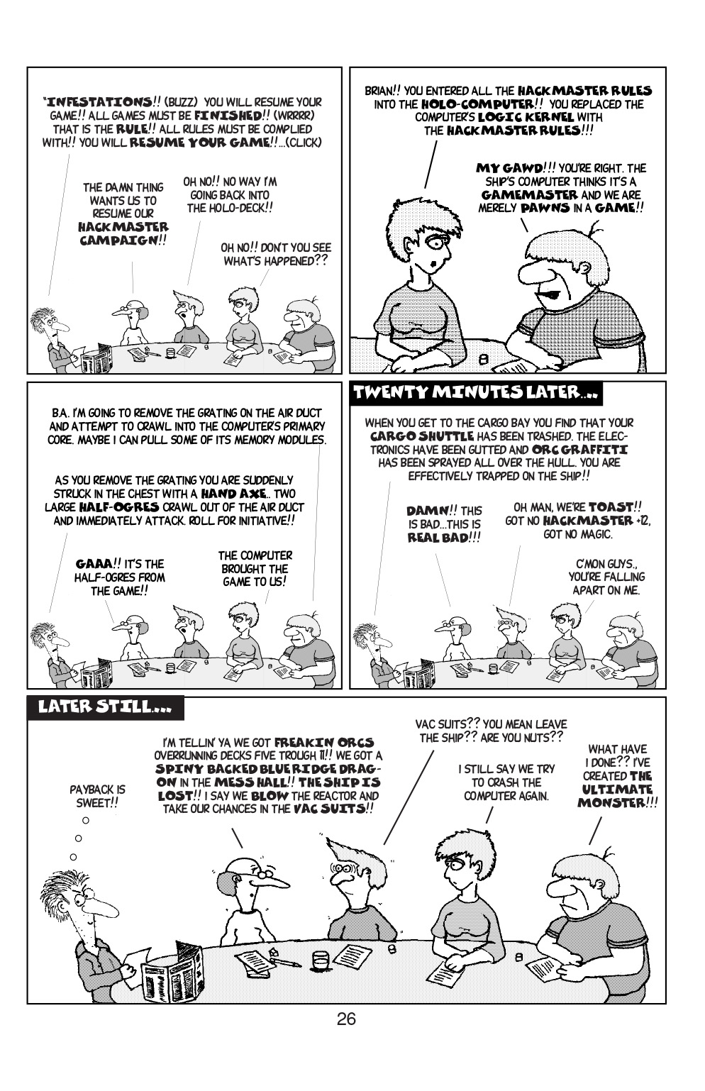 Read online Knights of the Dinner Table comic -  Issue #18 - 44