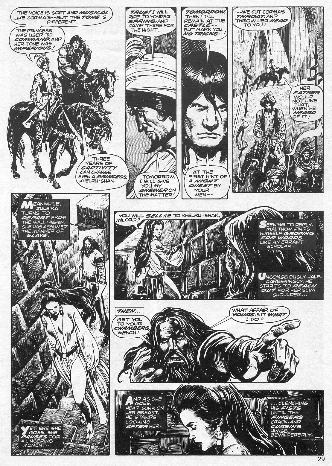 Read online The Savage Sword Of Conan comic -  Issue #12 - 29
